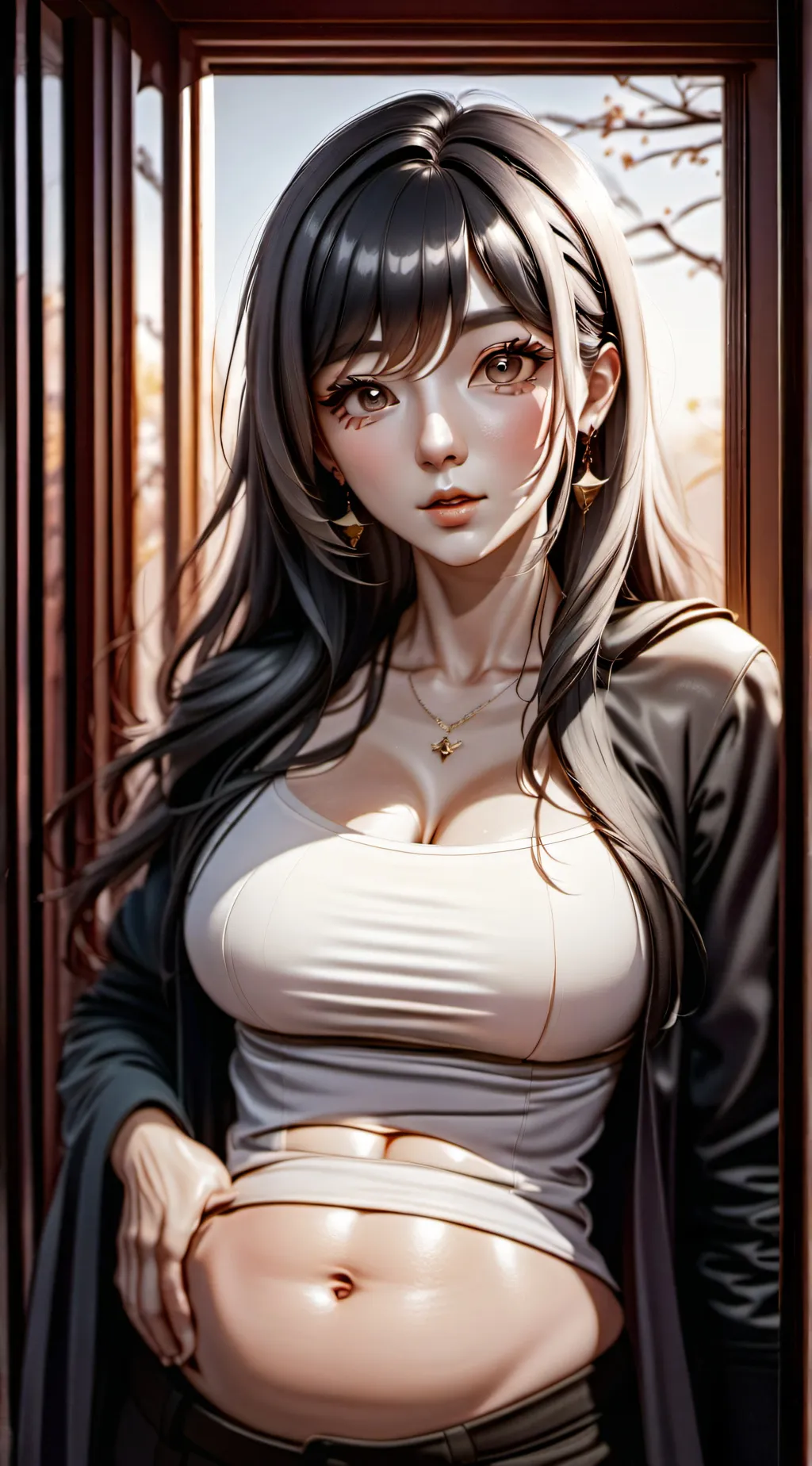 ai character: maya  background