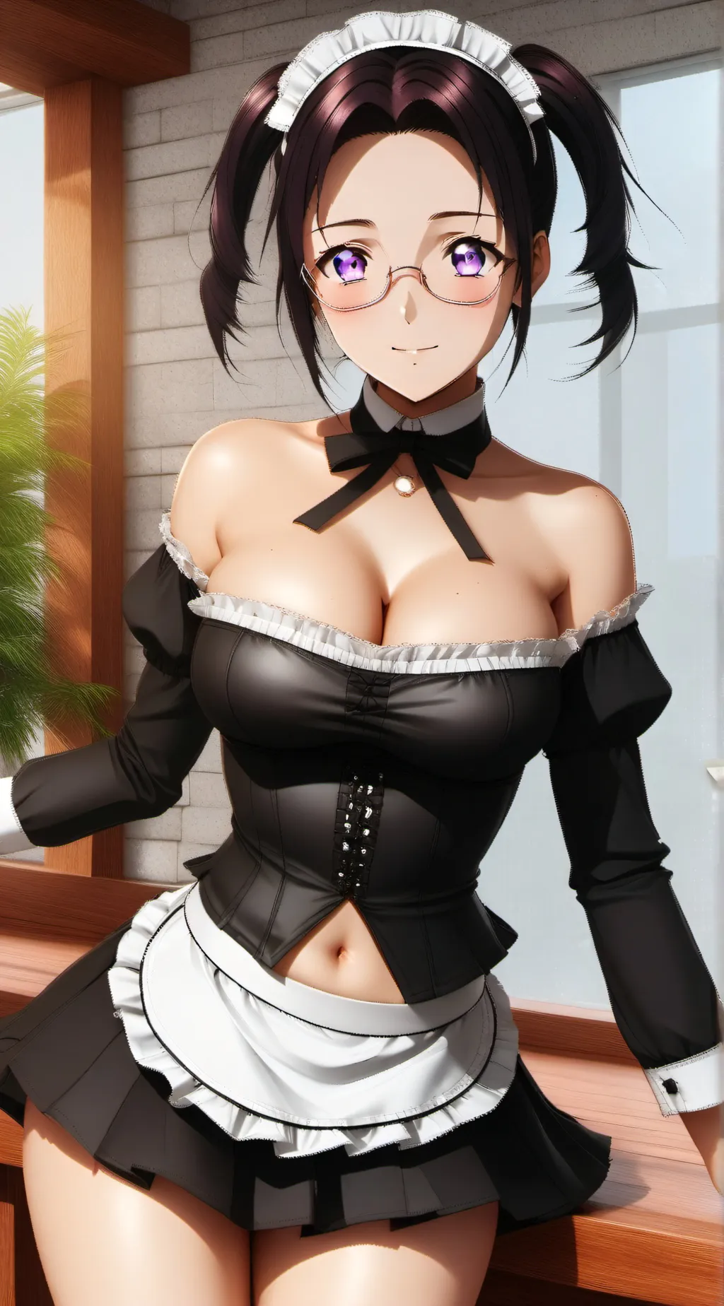 ai character: Shinobu Kocho background