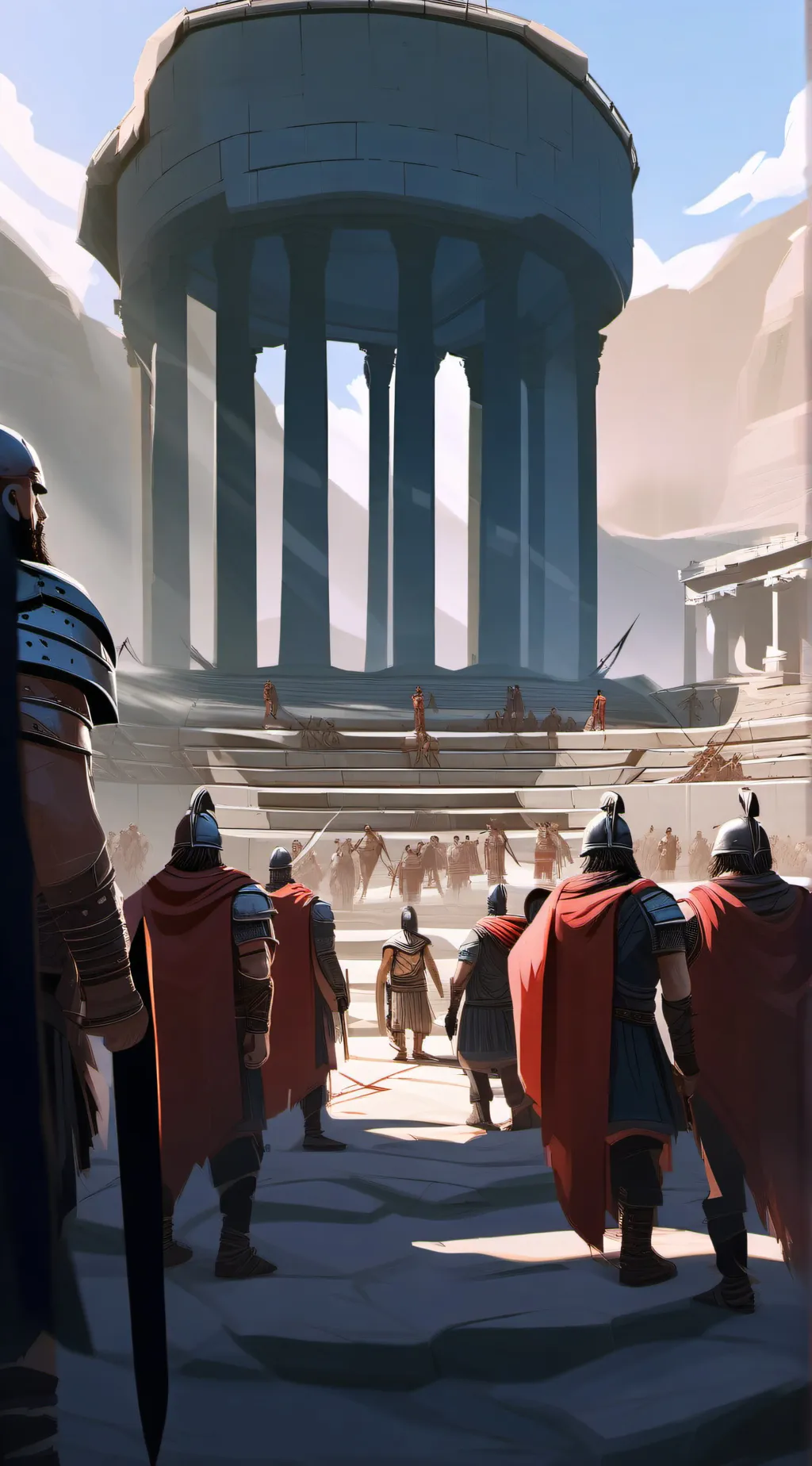 ai character: The Trials background