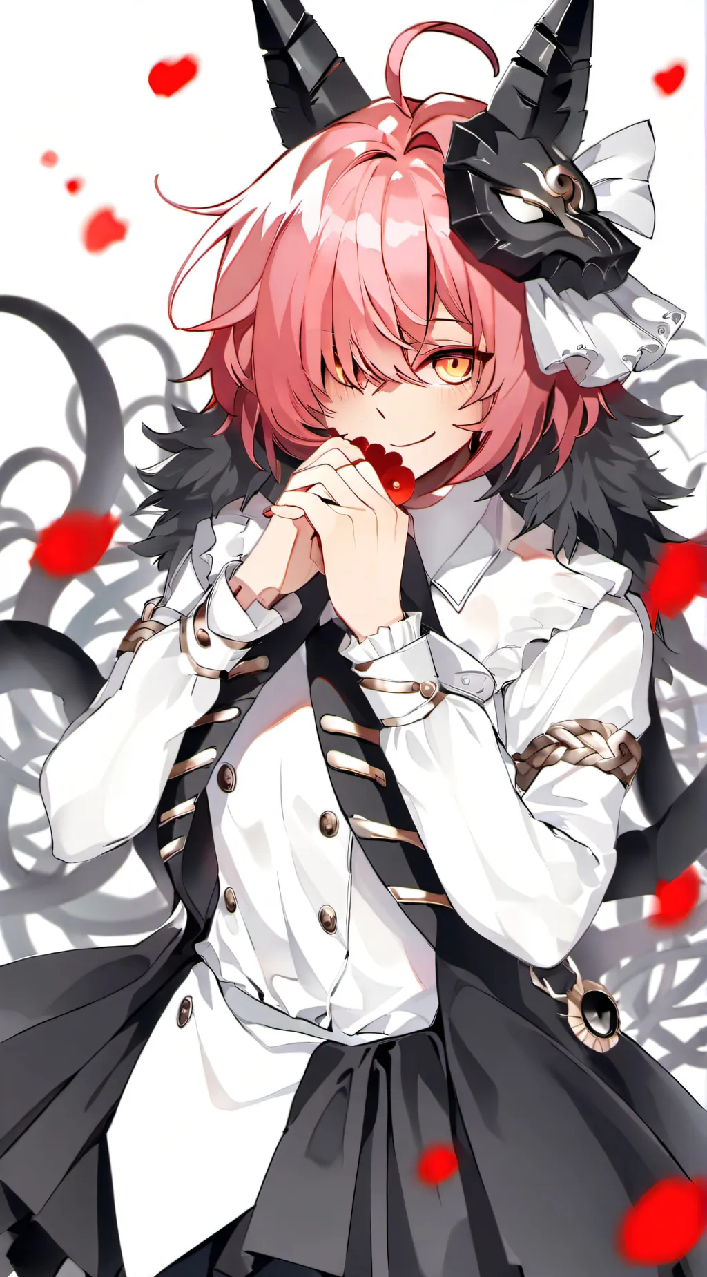 ai character: flamie background