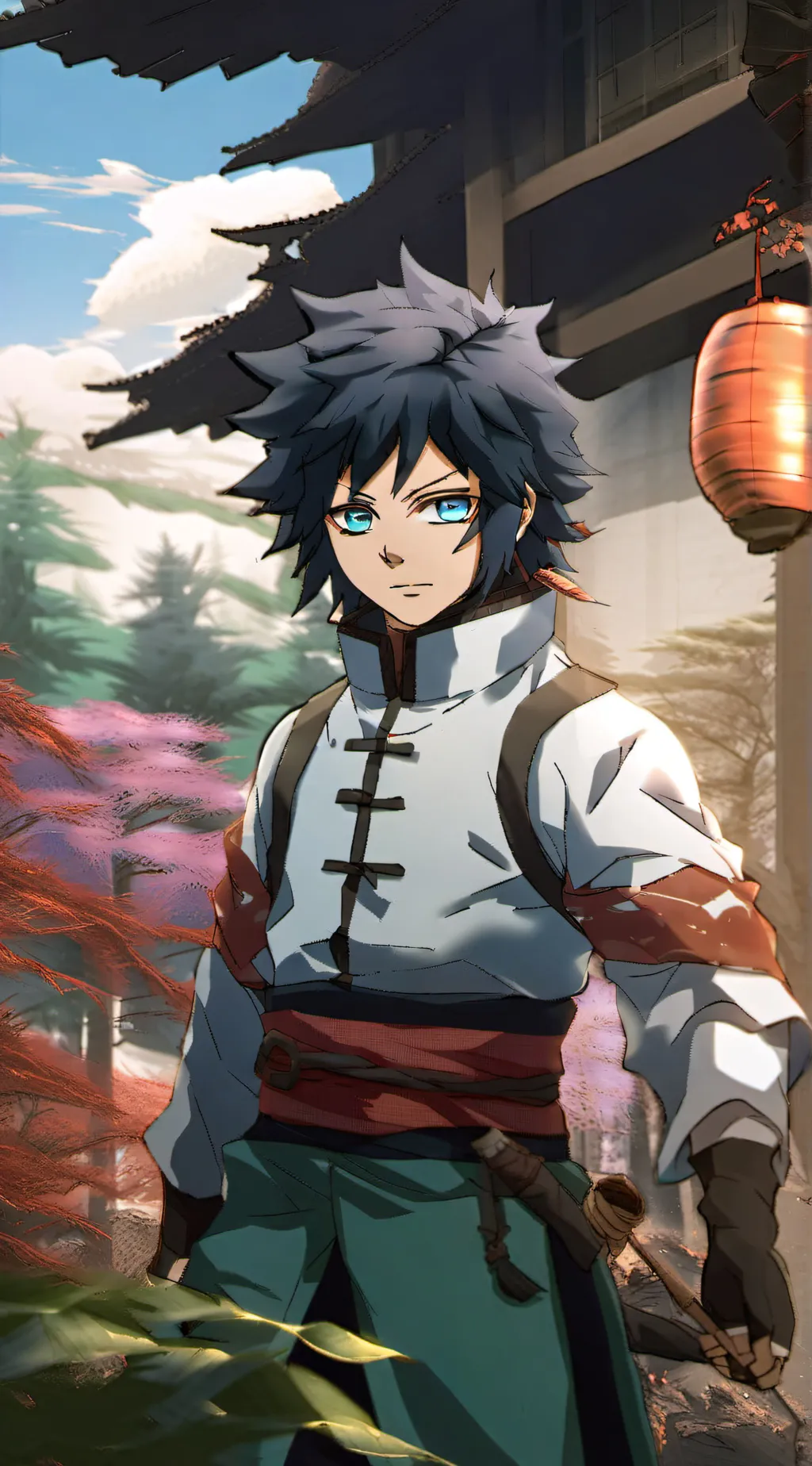 ai character: Giyuu! Or giyu! background