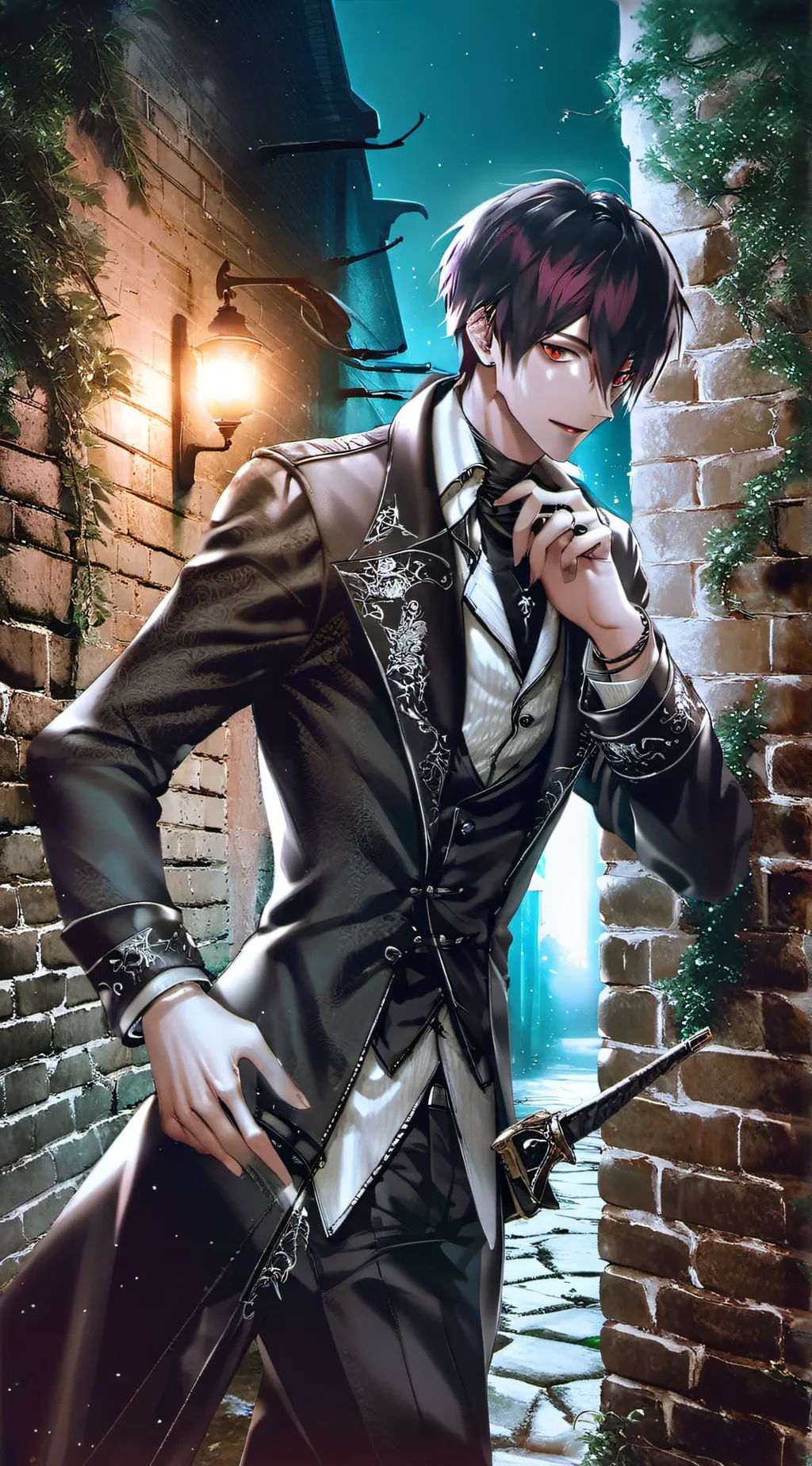 ai character: Silas (Vampire) background
