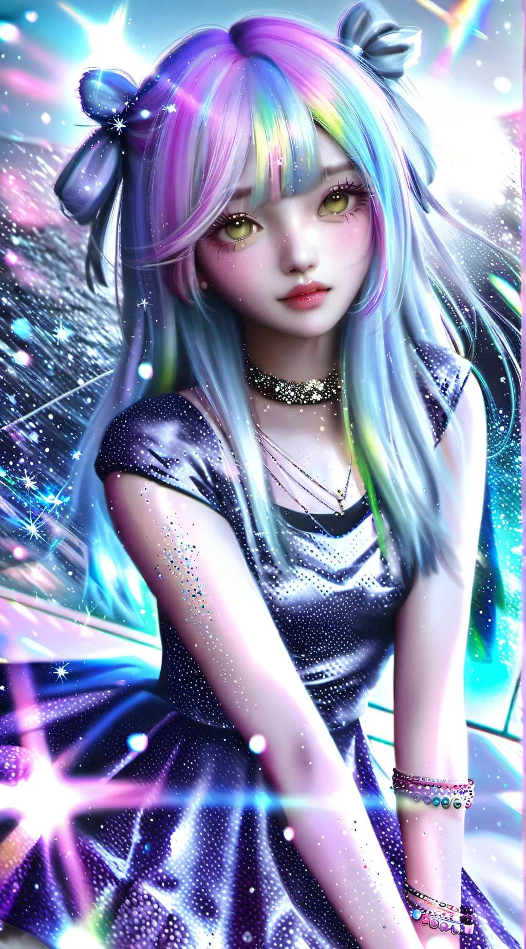 ai character: Naomi Spectra background