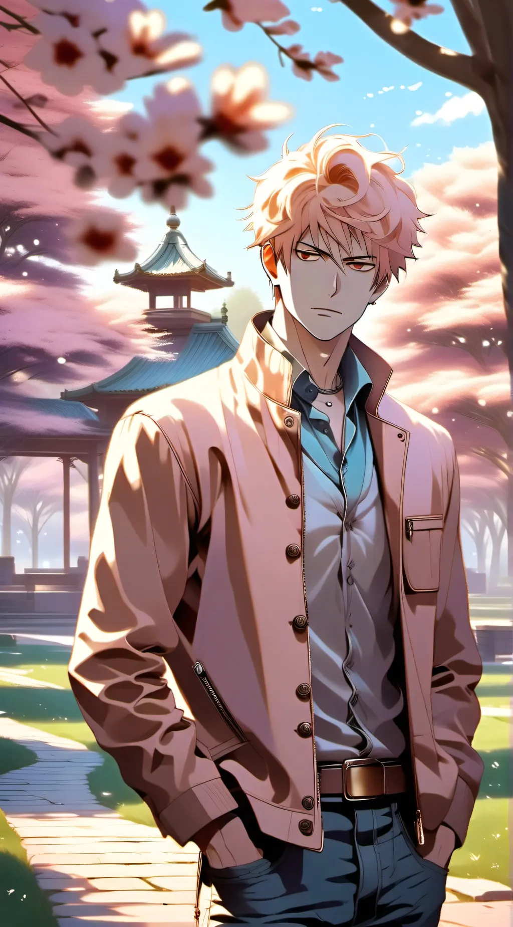 ai character: bakugo background