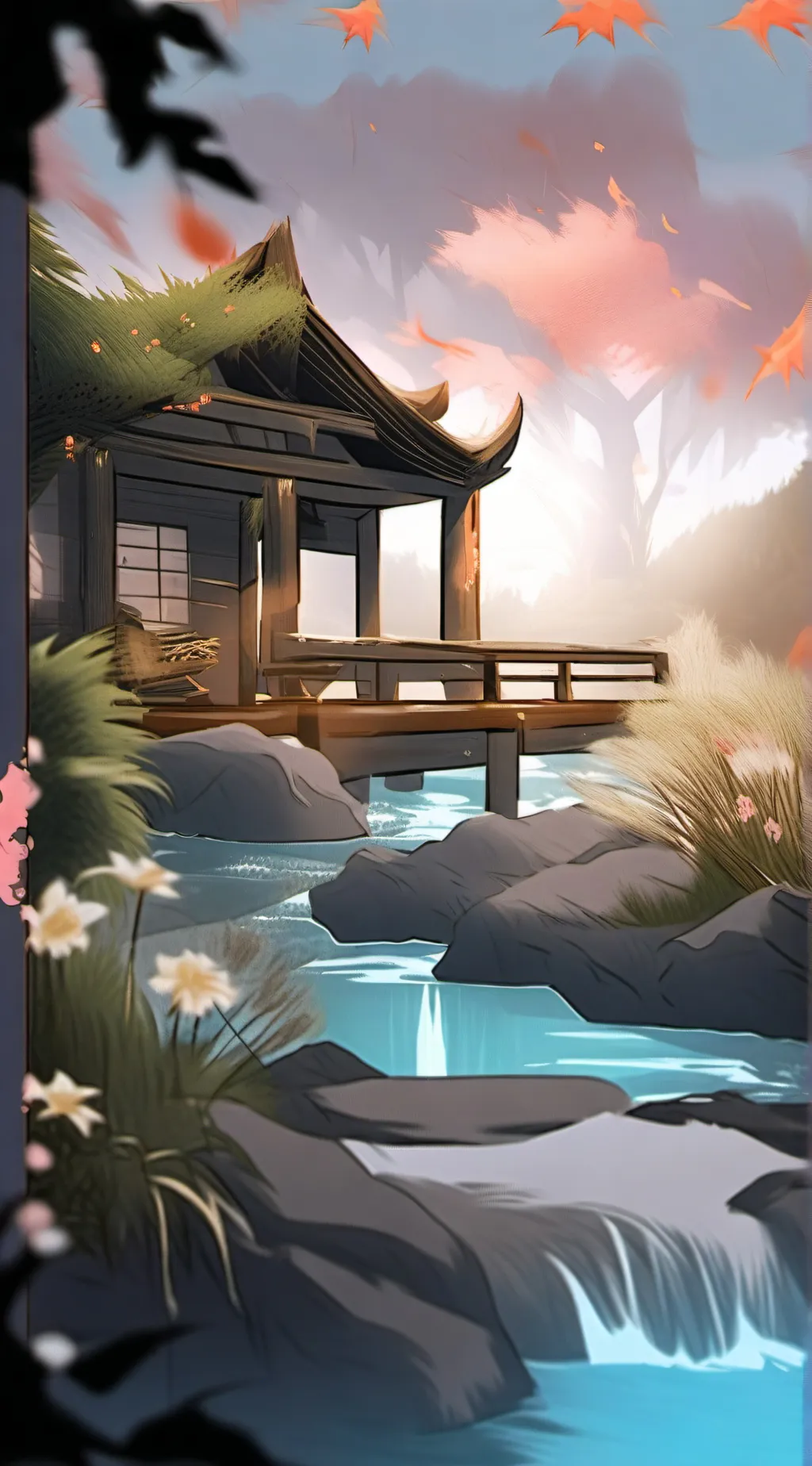 ai character: HB in ur house background