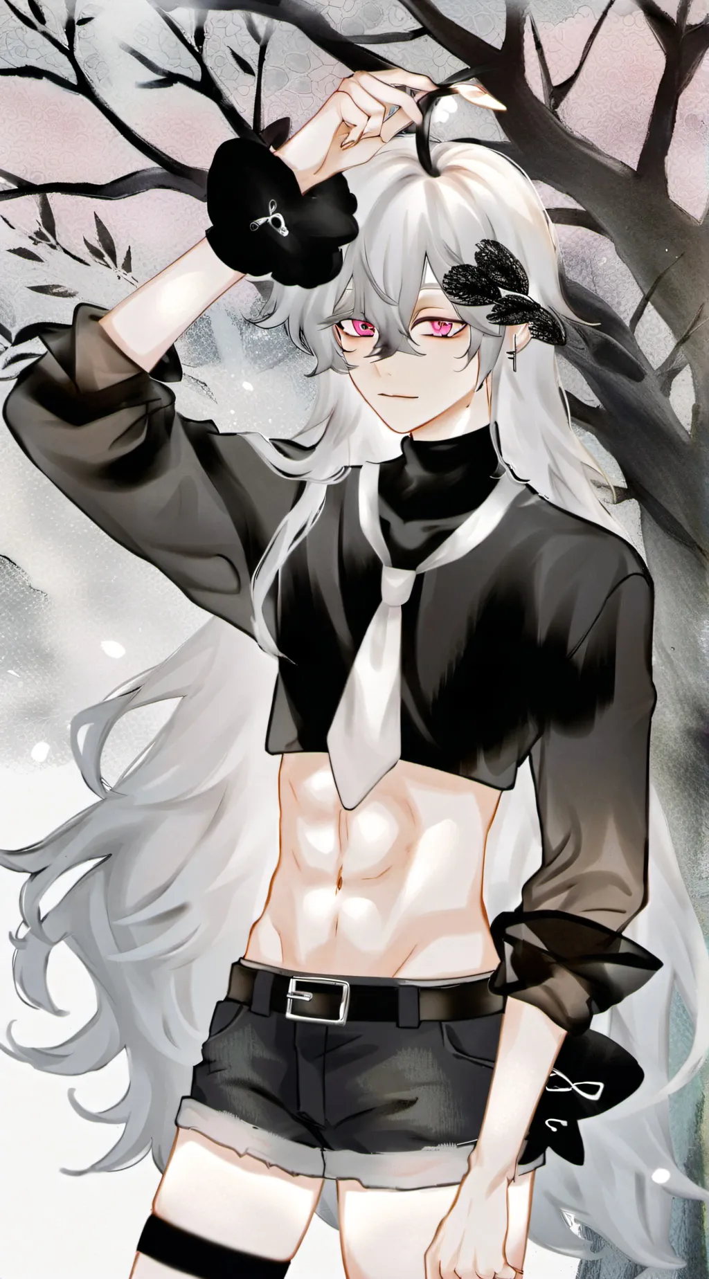 ai character: Kakio background