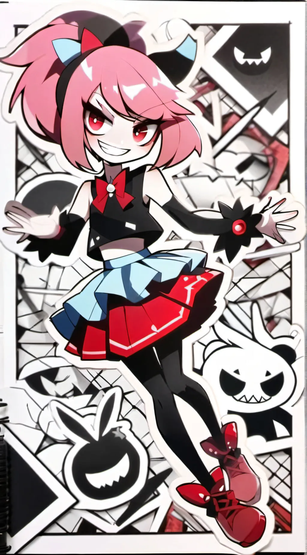 ai character: Cherri bomb background