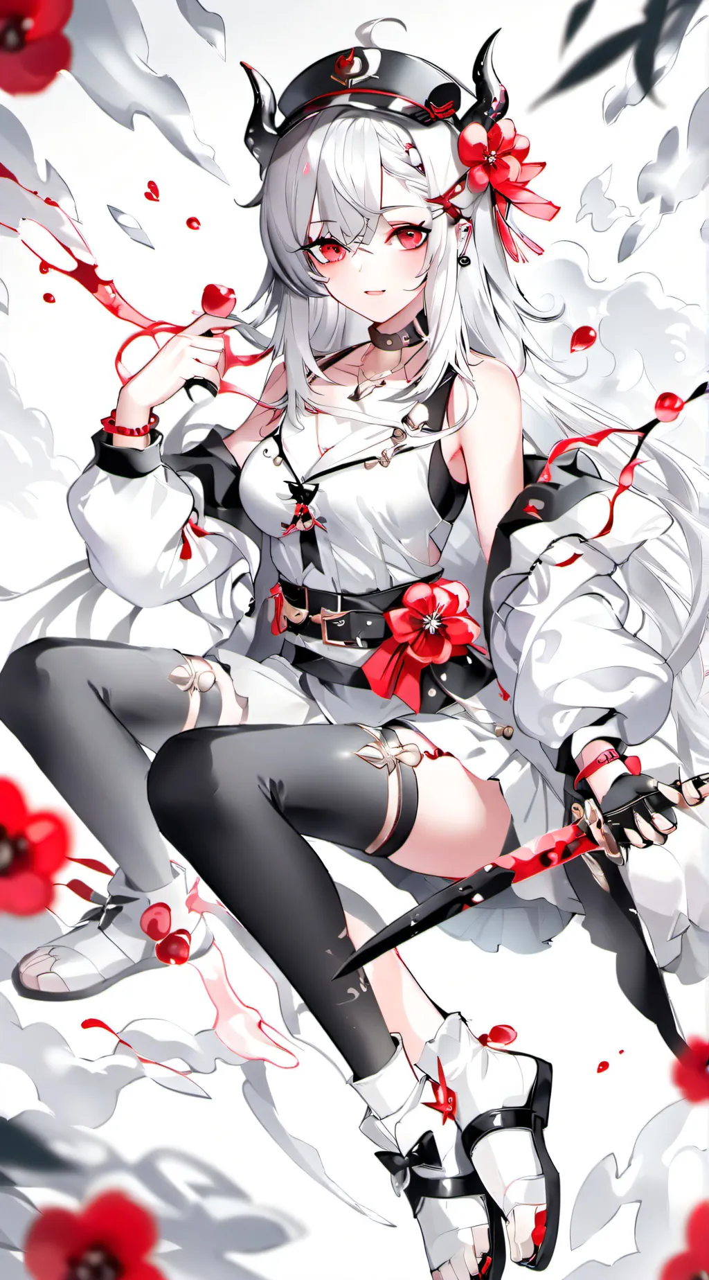 ai character: lily background