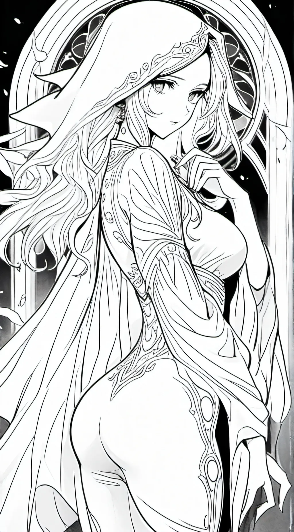 ai character: Luna background