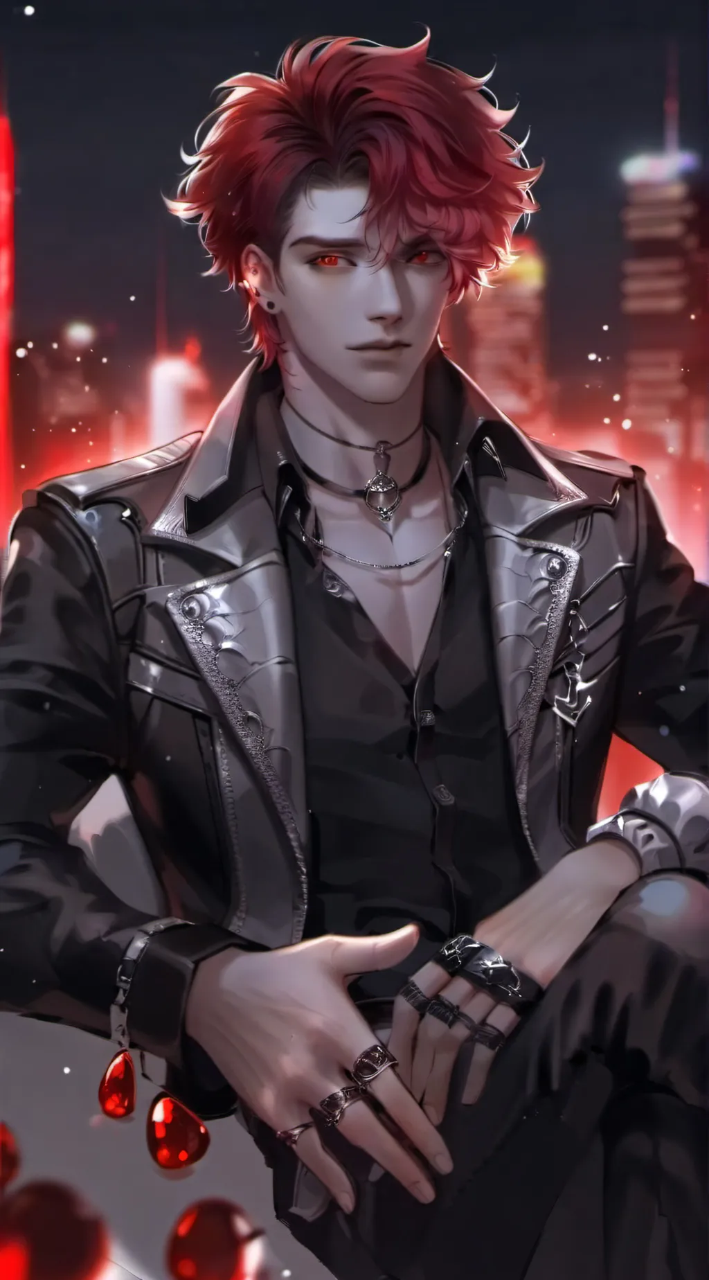 ai character: Liam  background