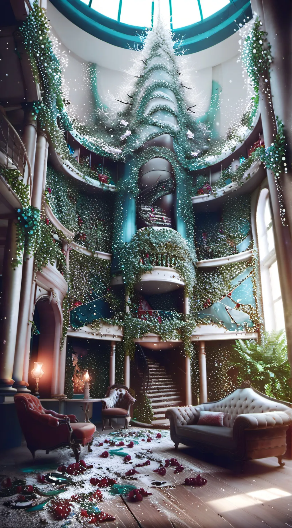 ai character: HH school 📻🍎 background