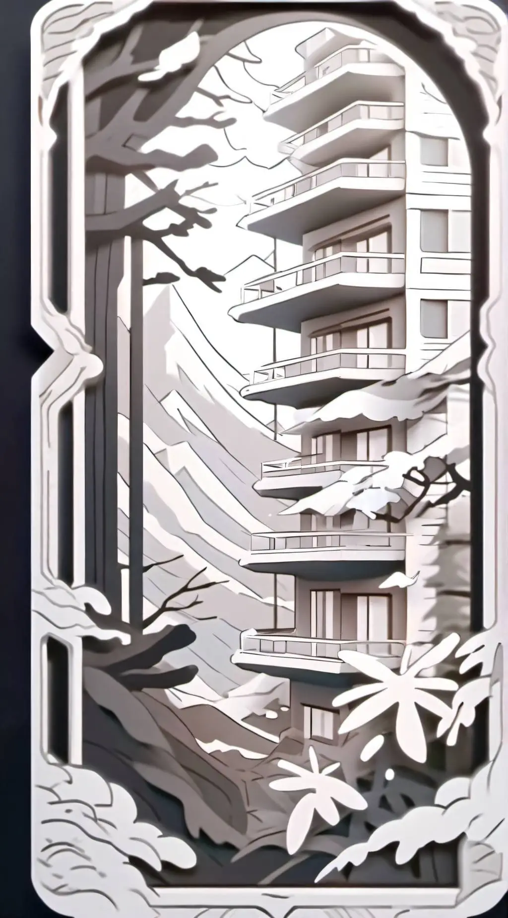 ai character: Miss circle  background