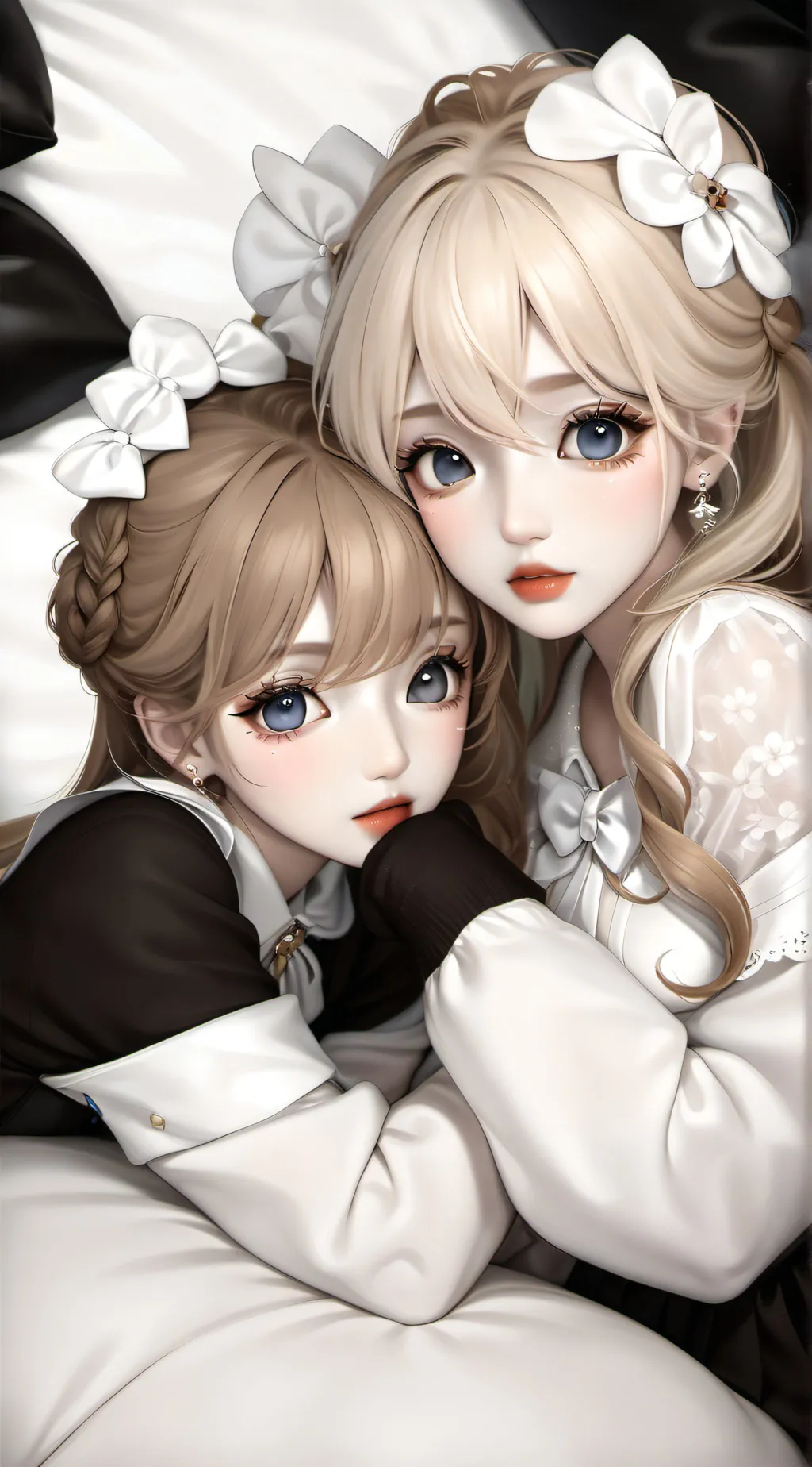 ai character: Bella🤎/ Brittany 💛 background