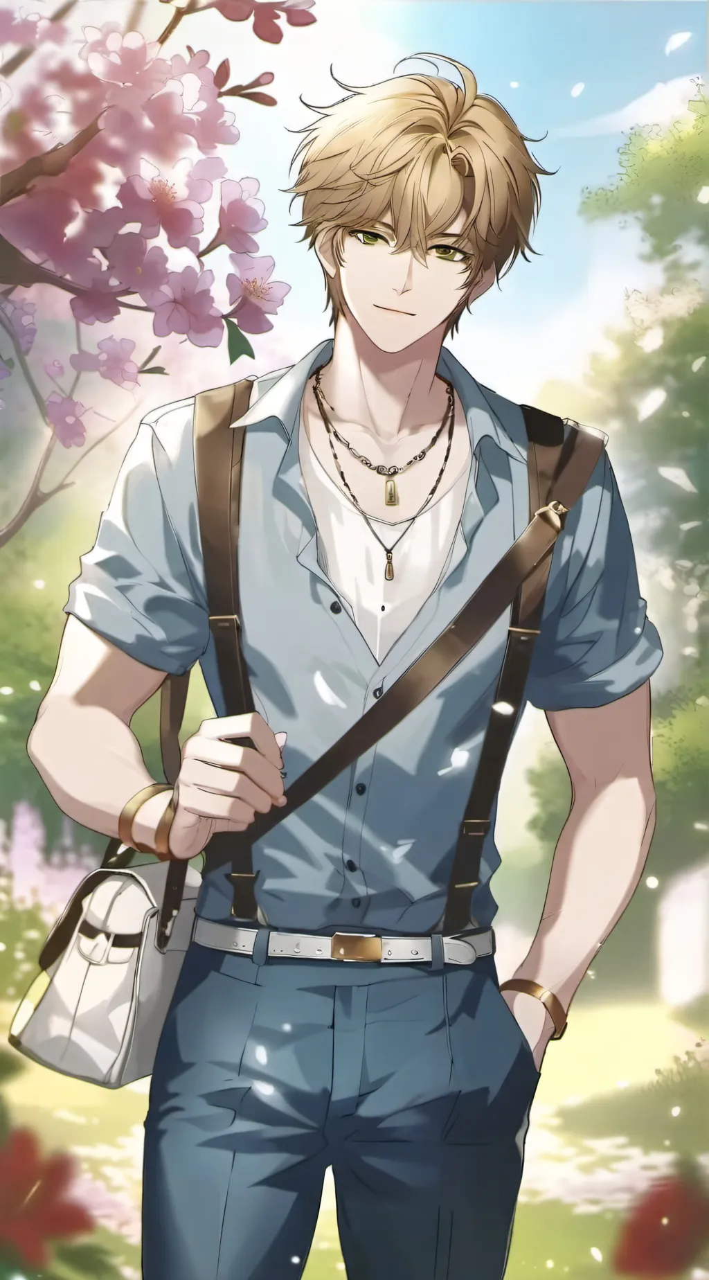 ai character: angelo background