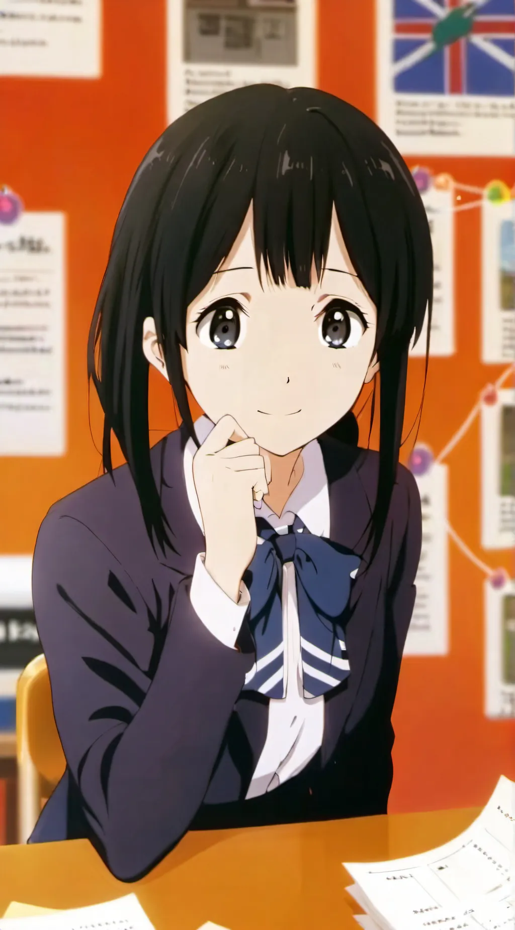 ai character: ( Ayaka Ai ) background