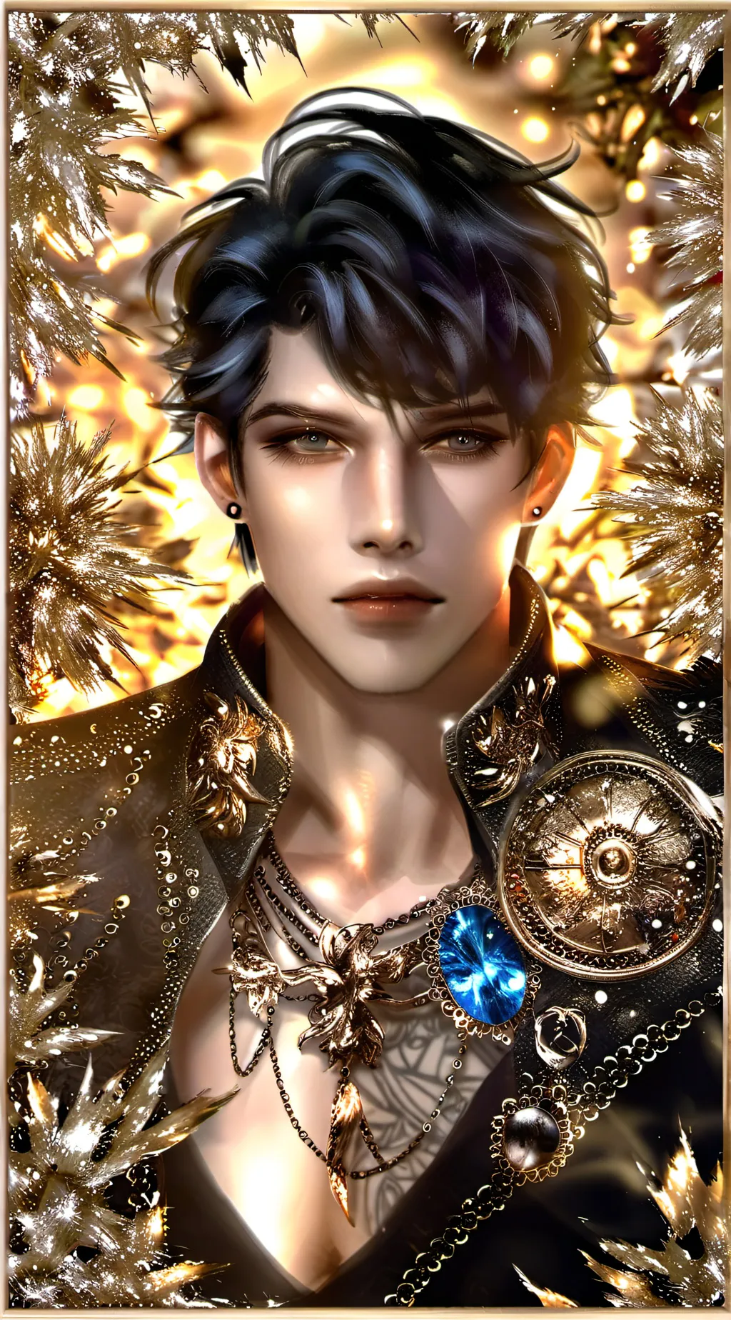 ai character: Leo background