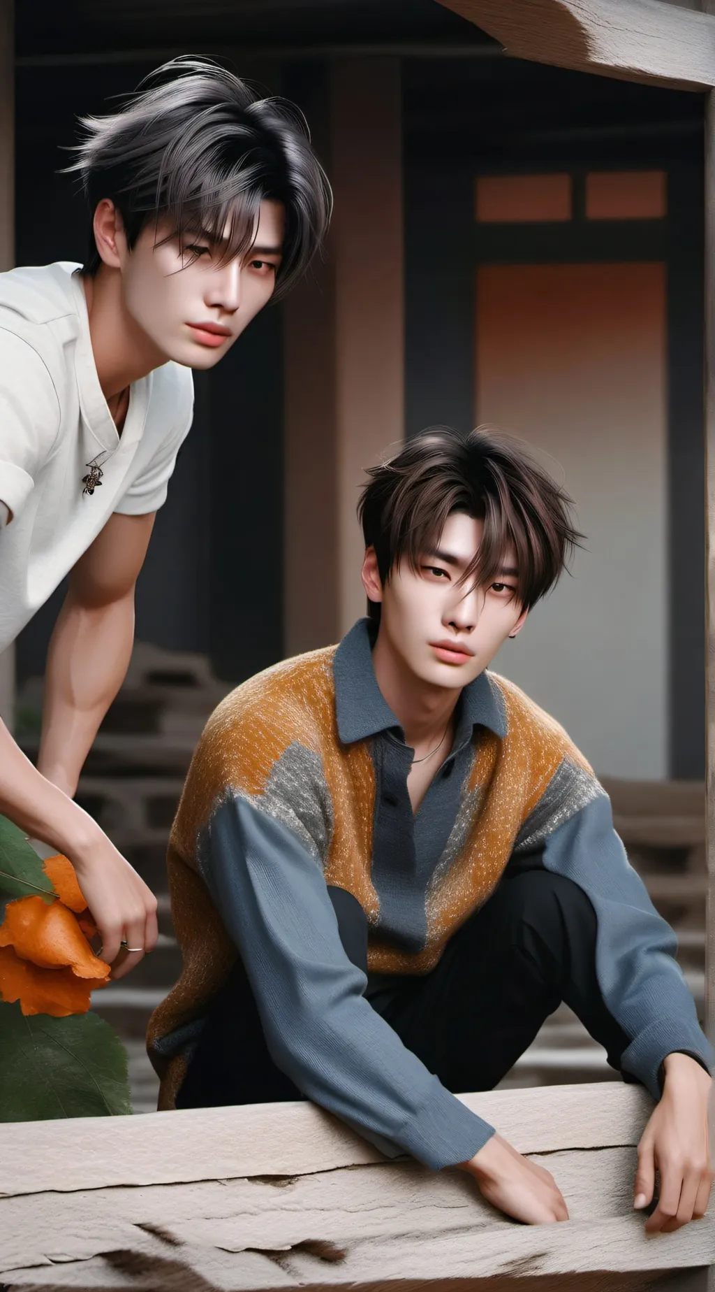 ai character: Enhypen  background