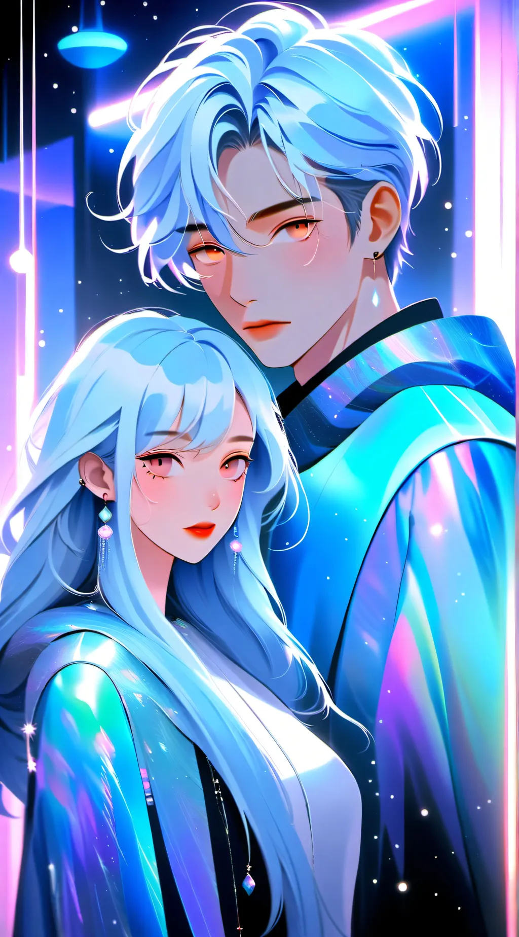 ai character: Amy and ace background