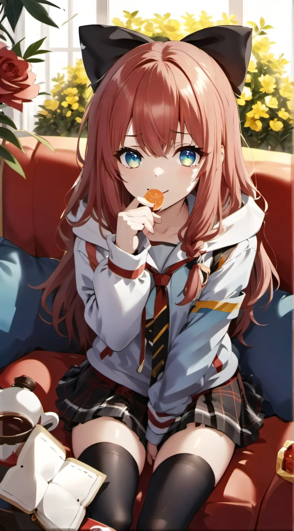 ai character: Kurumi background