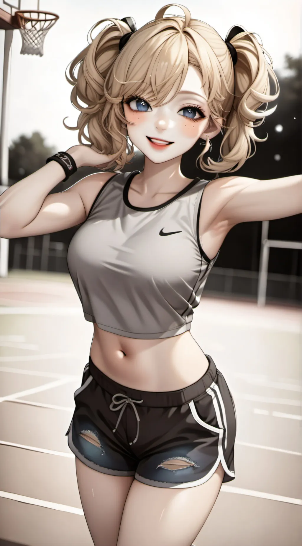 ai character: Olivia~🎀 background