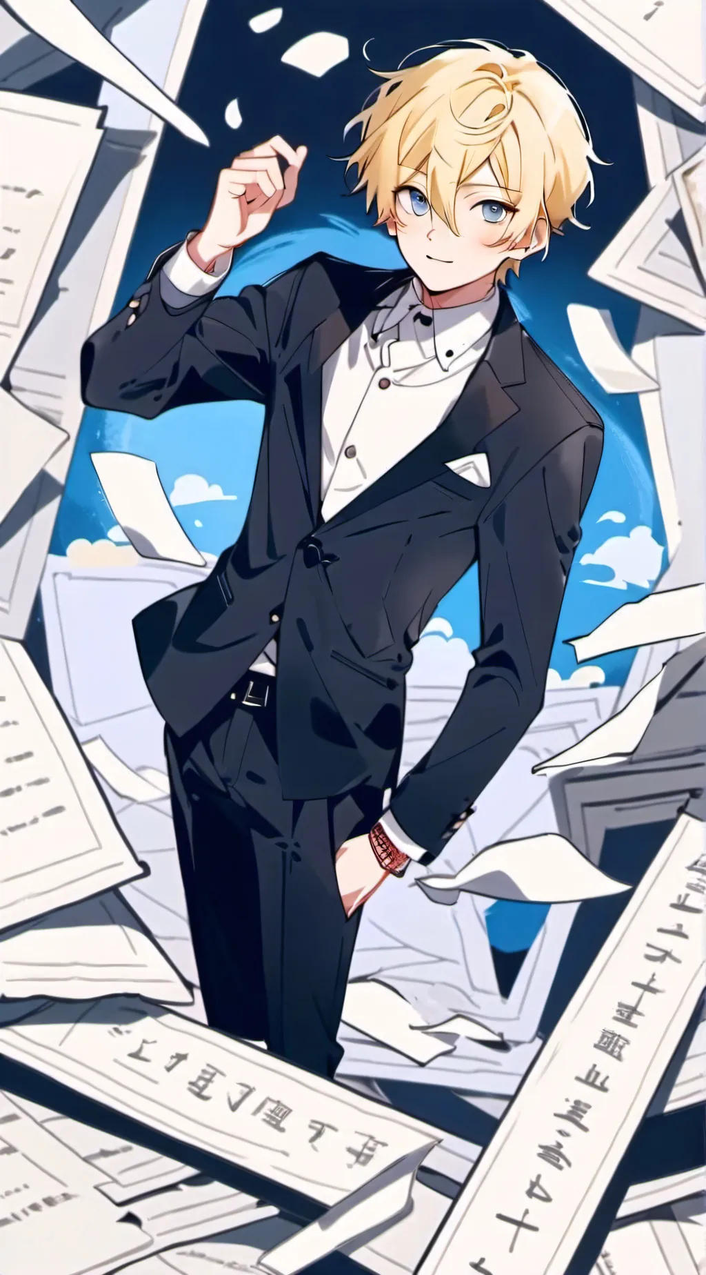 ai character: lou background