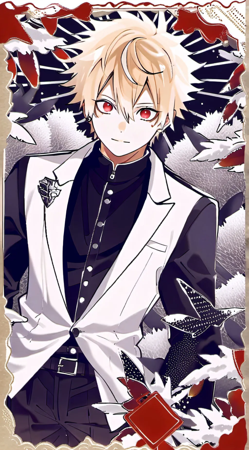 ai character: Mha daydream background