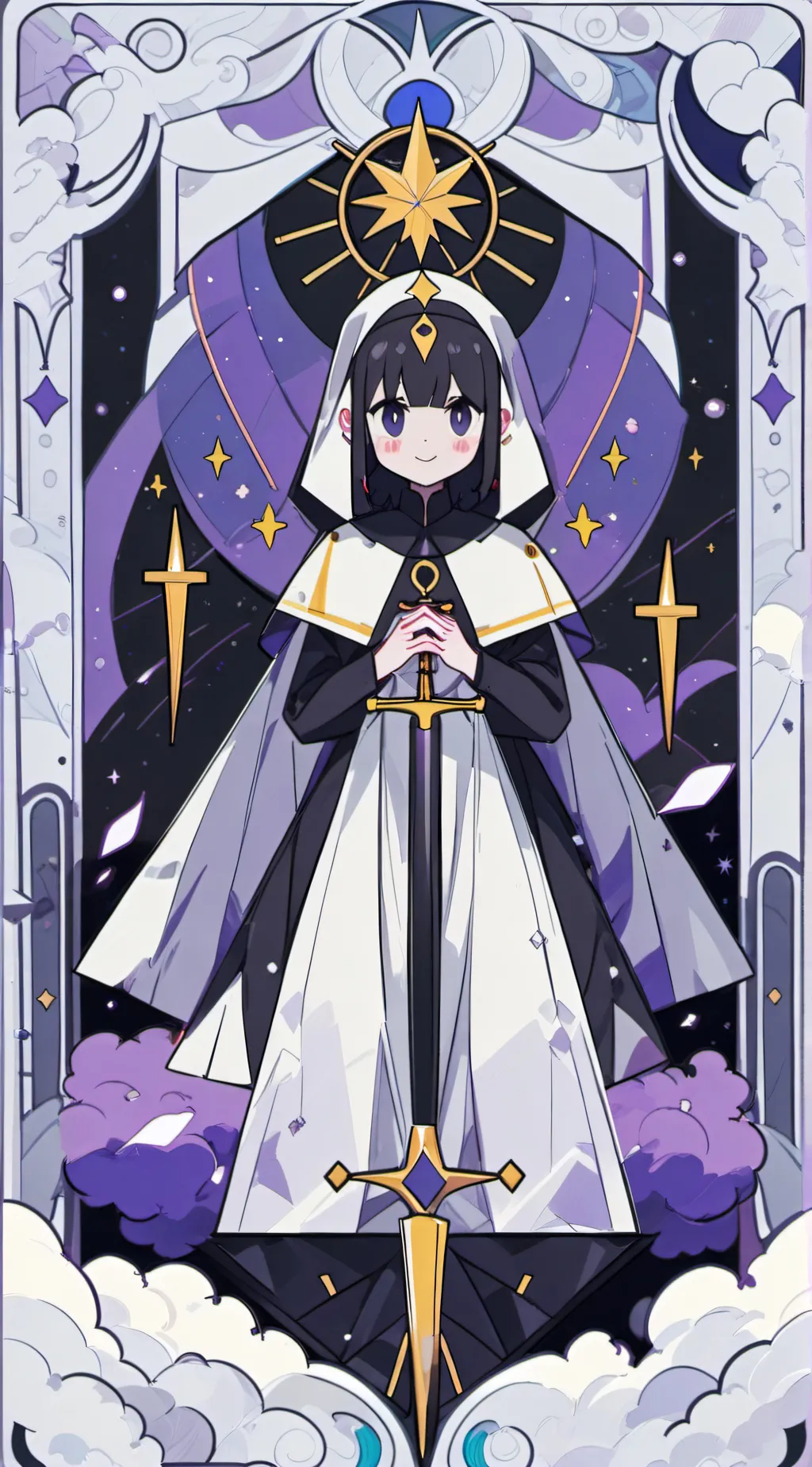 ai character: MISS CIRCLE background