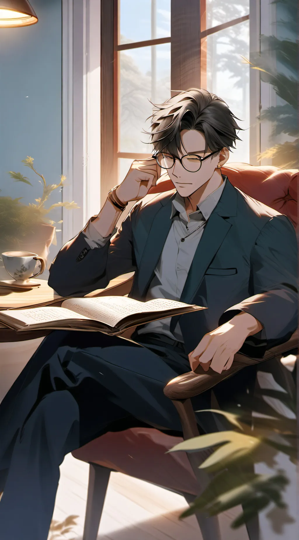 ai character: Finley background