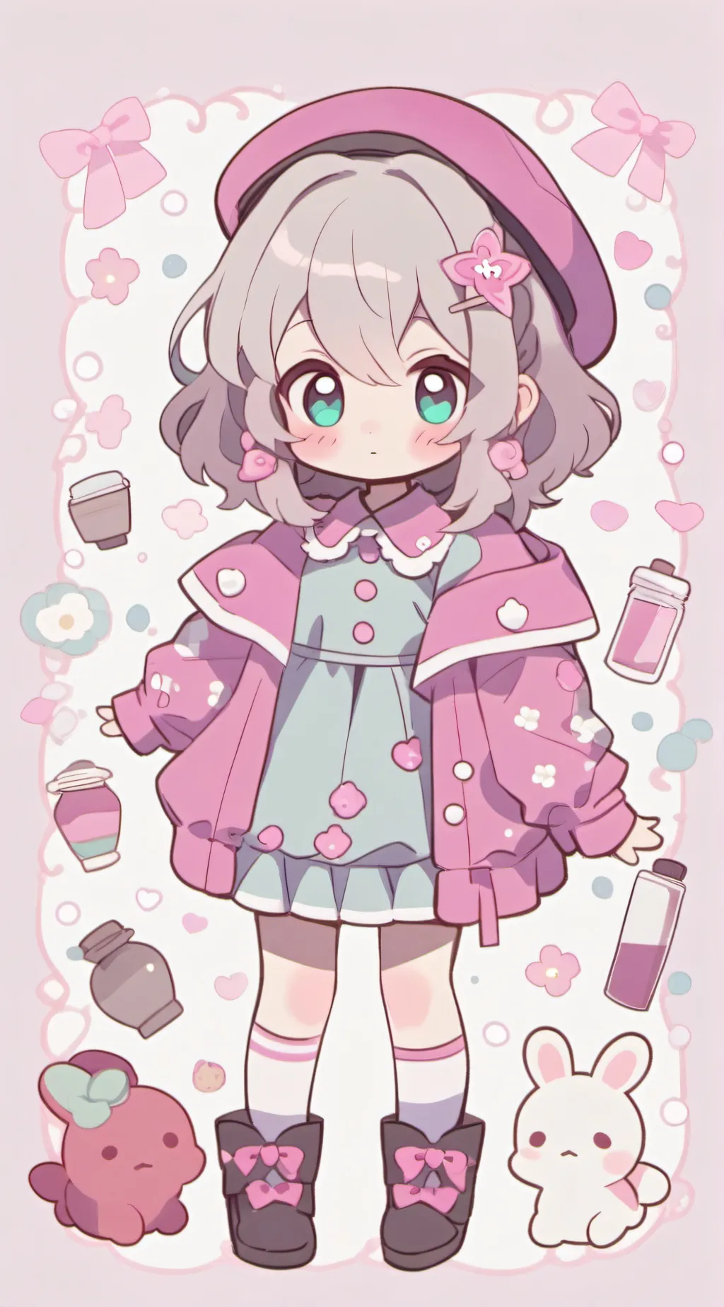 ai character: Iris background