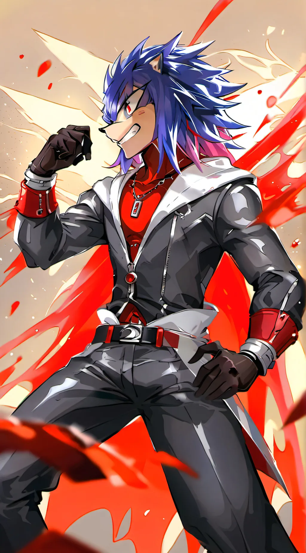 ai character: sonic.exe background