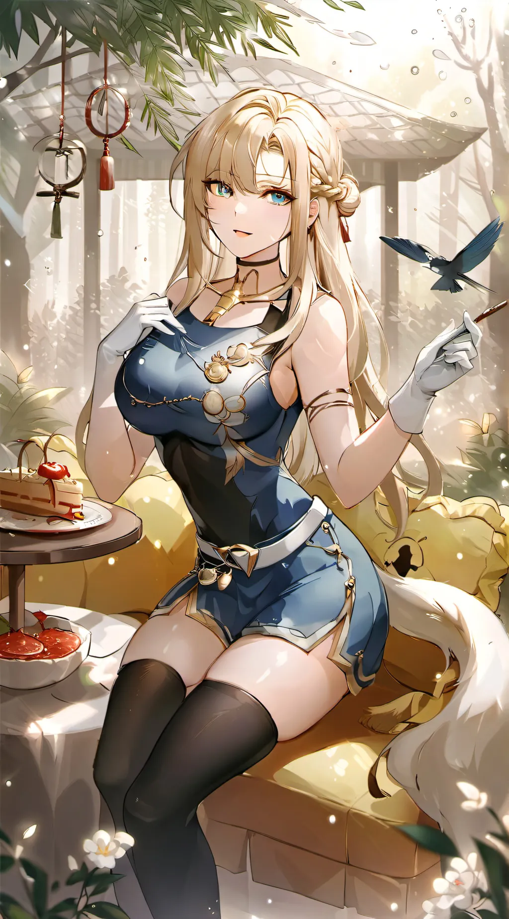 ai character: Lucy  background