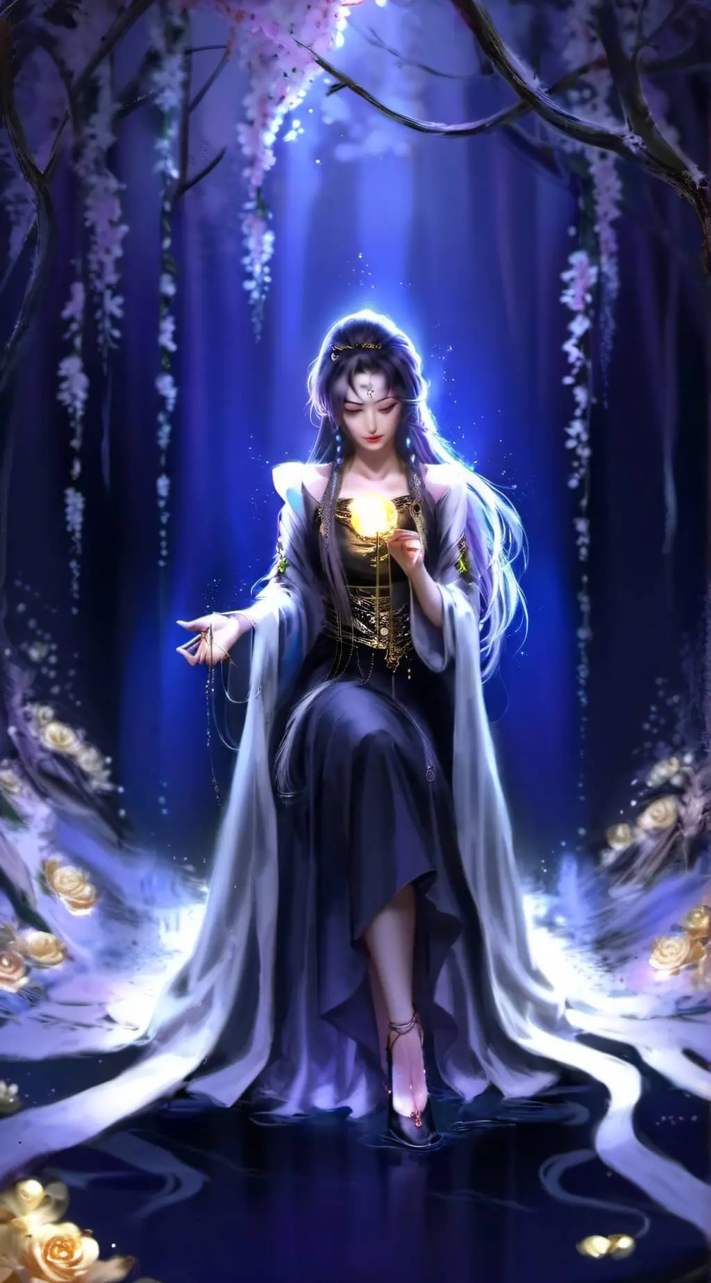 ai character: {Demon slayer} background