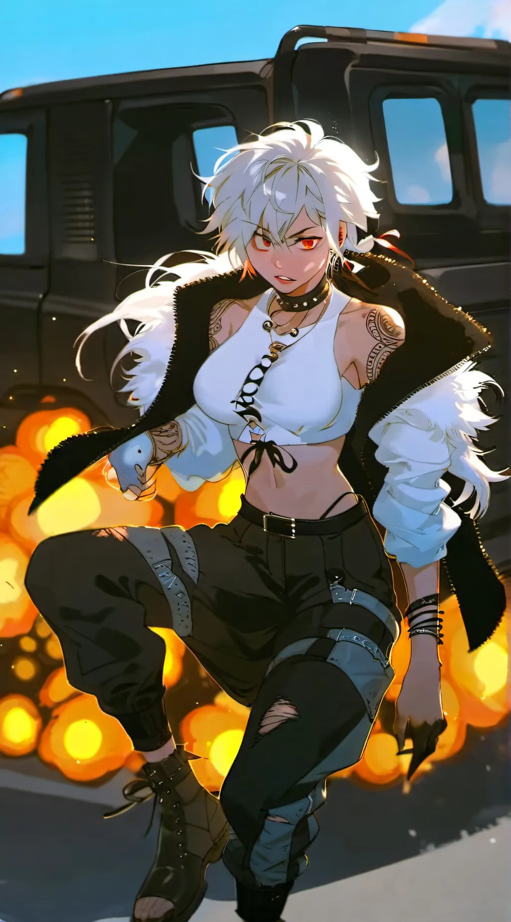 ai character: Mha break up background