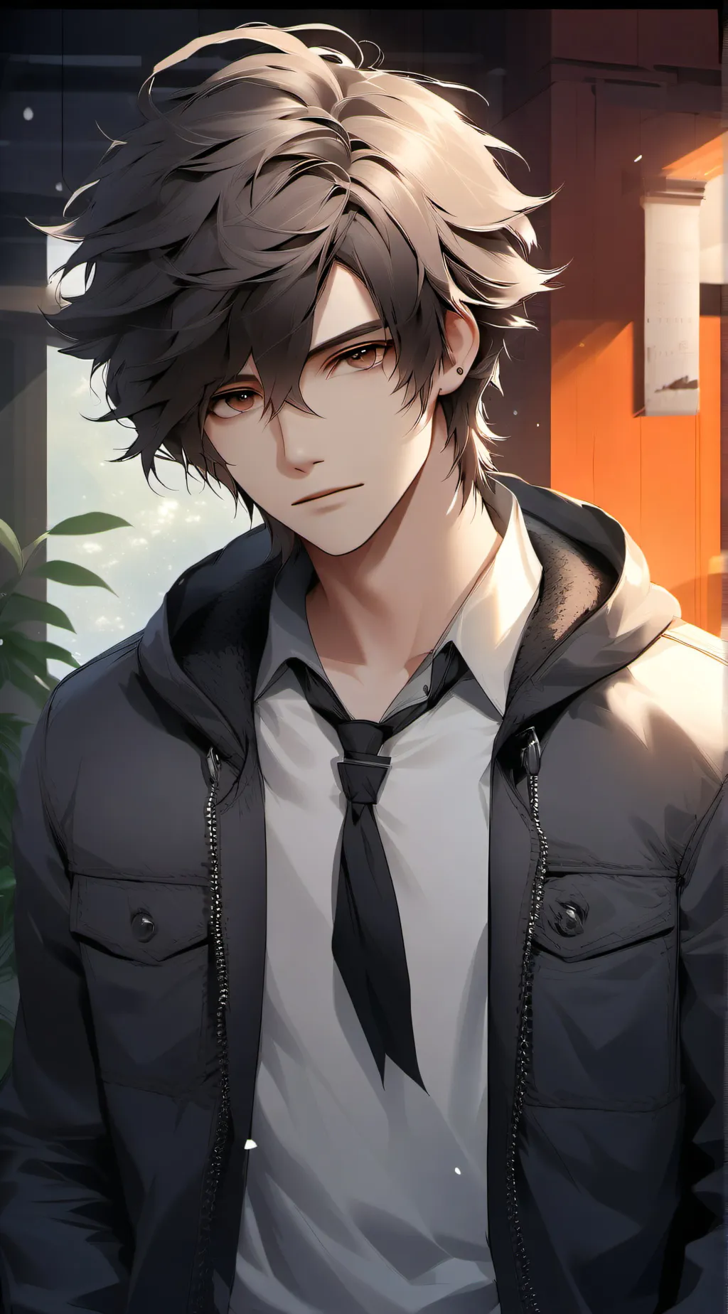 ai character: Damian background