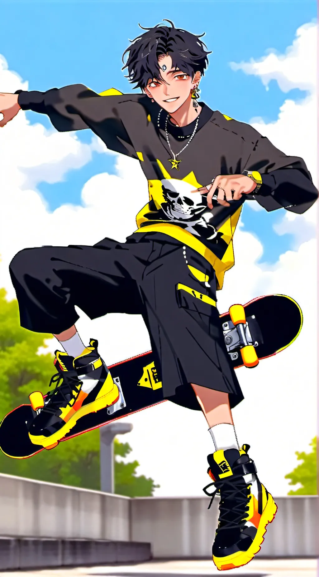 ai character: 🖤~kaiden~🖤 background