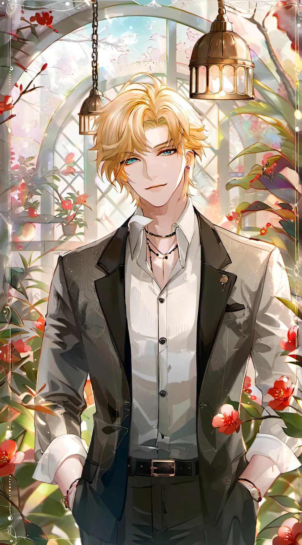 ai character: Ezra |Mafia Boss| background