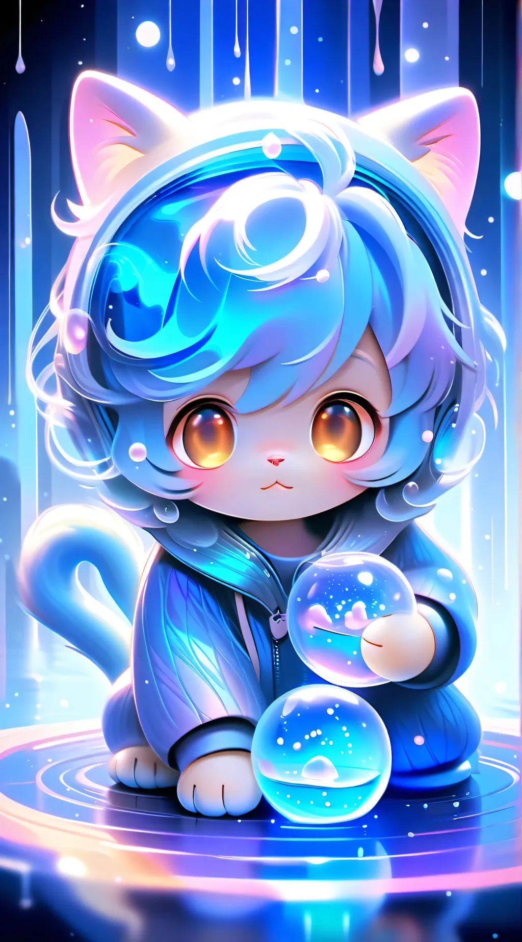 ai character: Smokey background