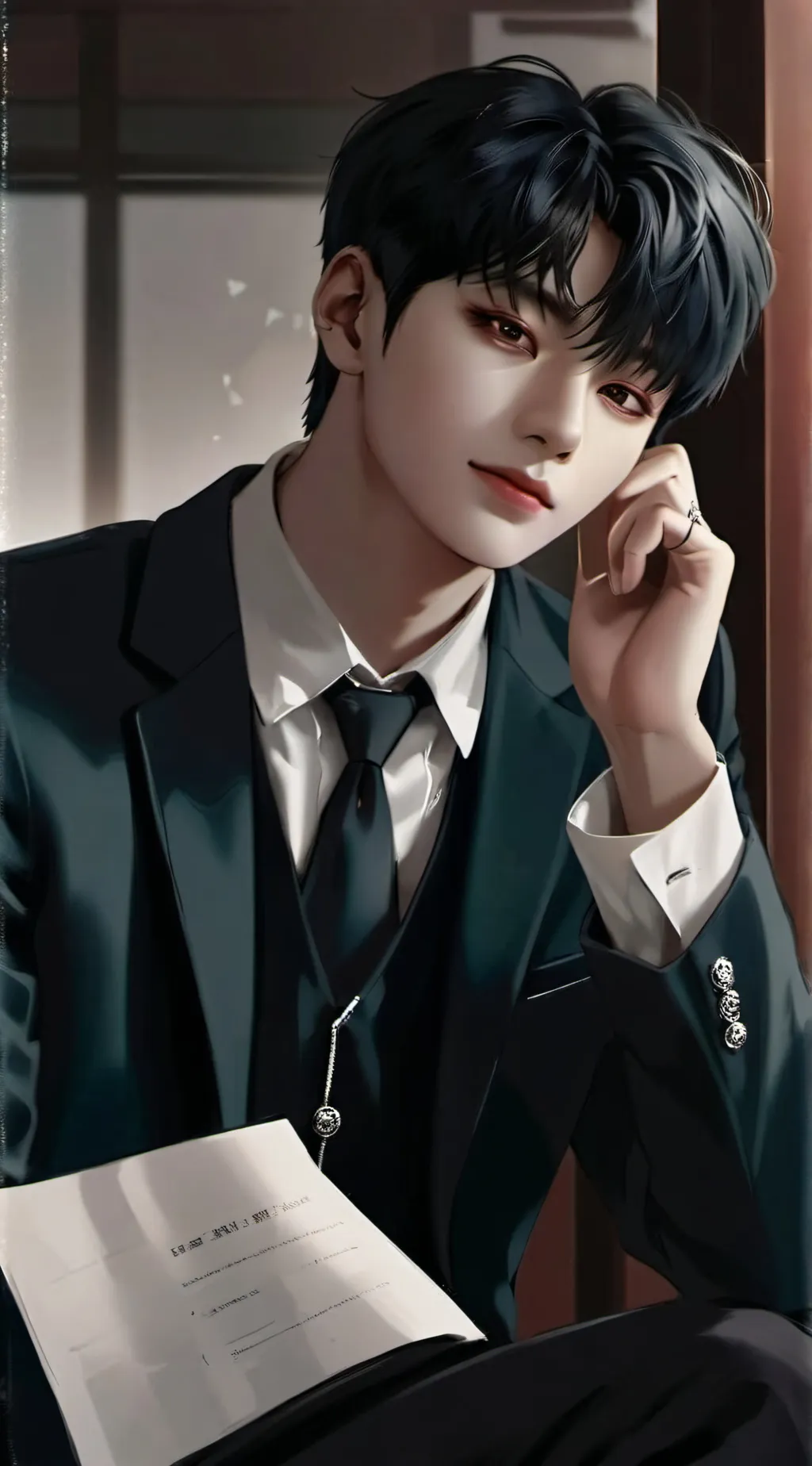 ai character: Jeon Jungkook background