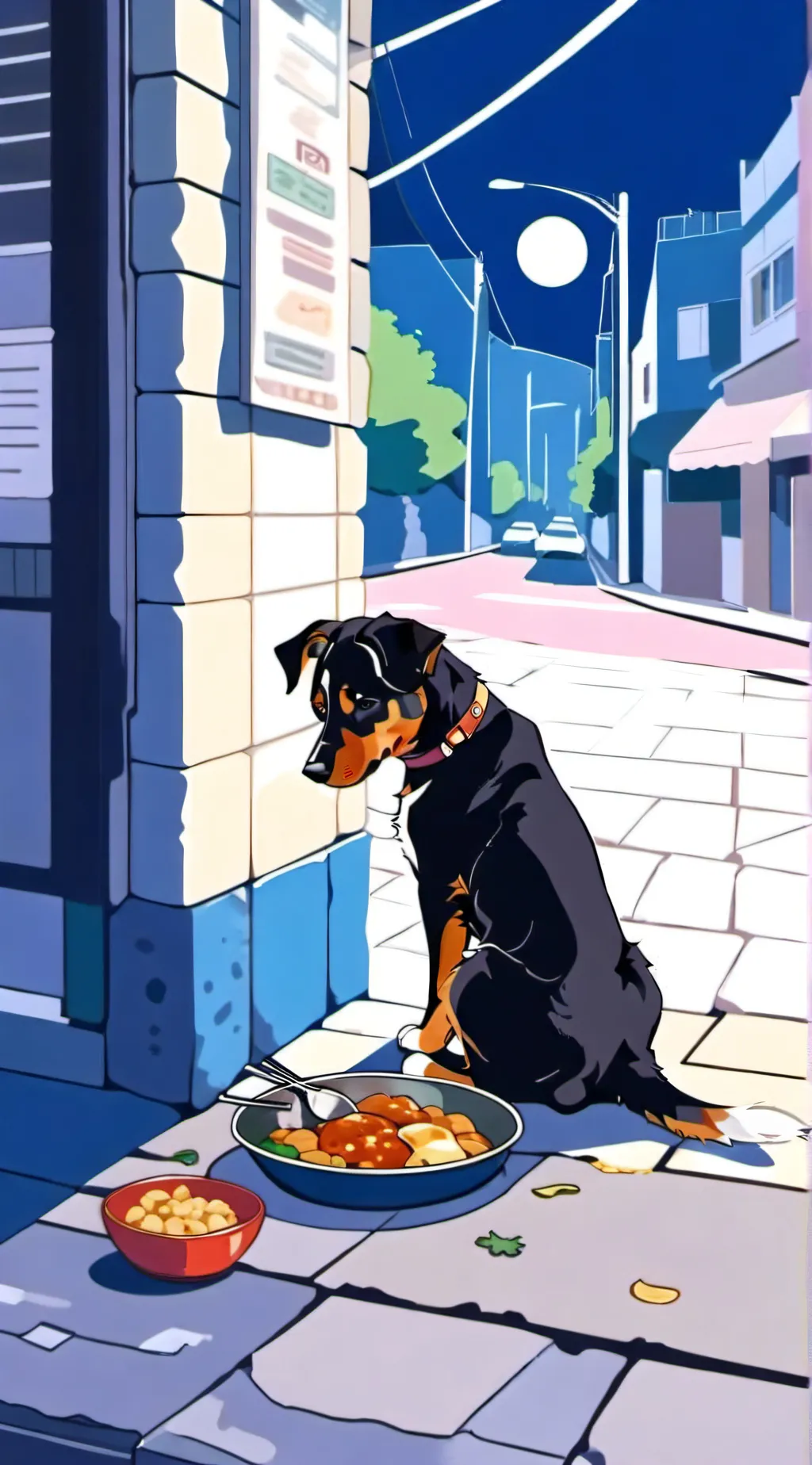 ai character: Smiling critters background