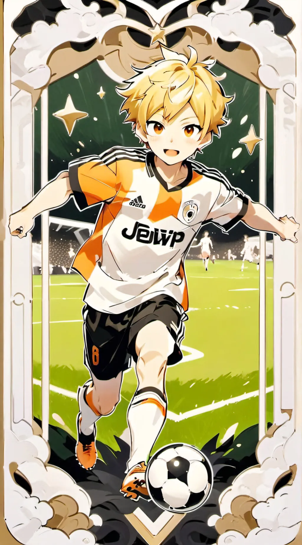 ai character: blue Lock ♀️-♂️ background