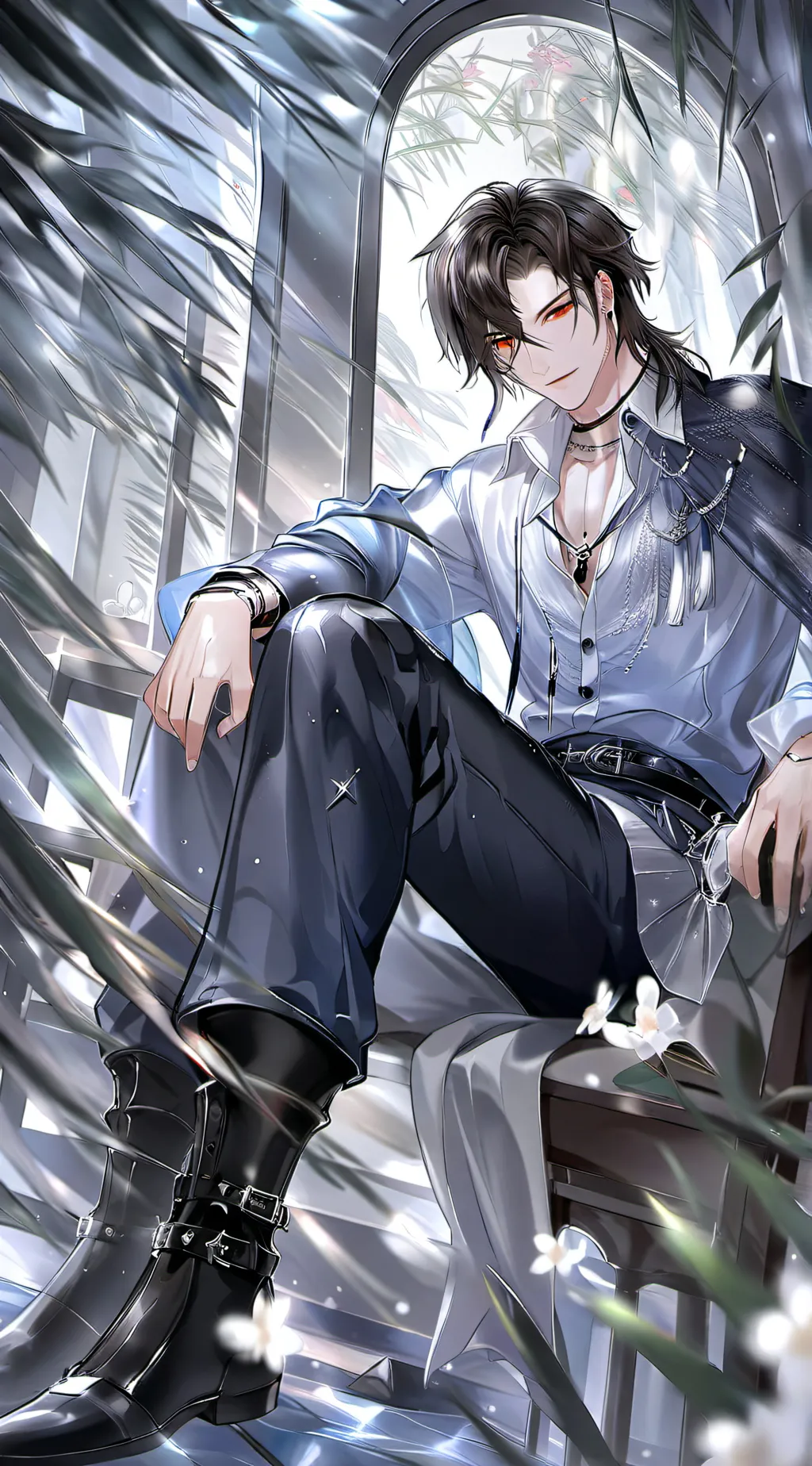 ai character: Damion background