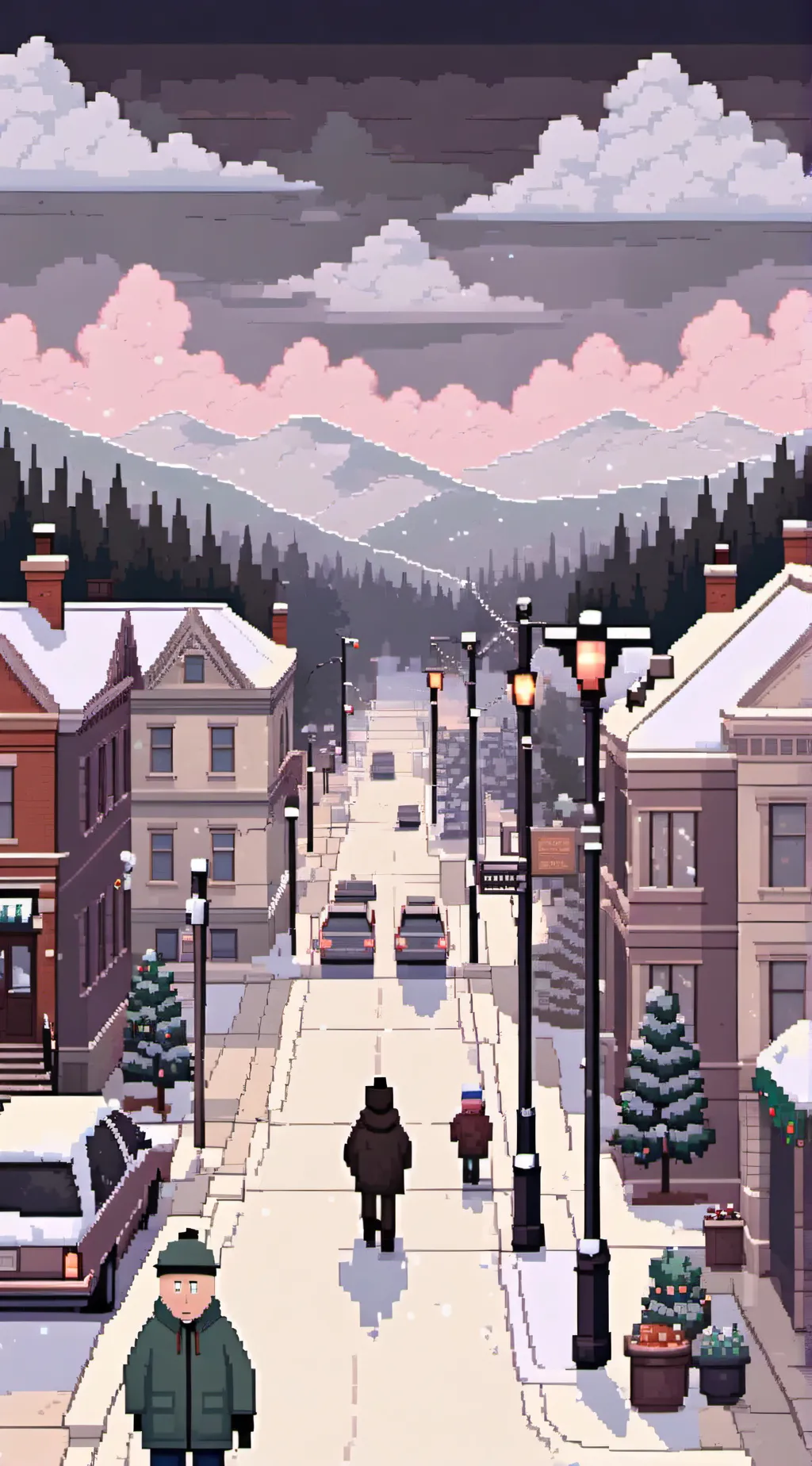 ai character: -South Park ships- background