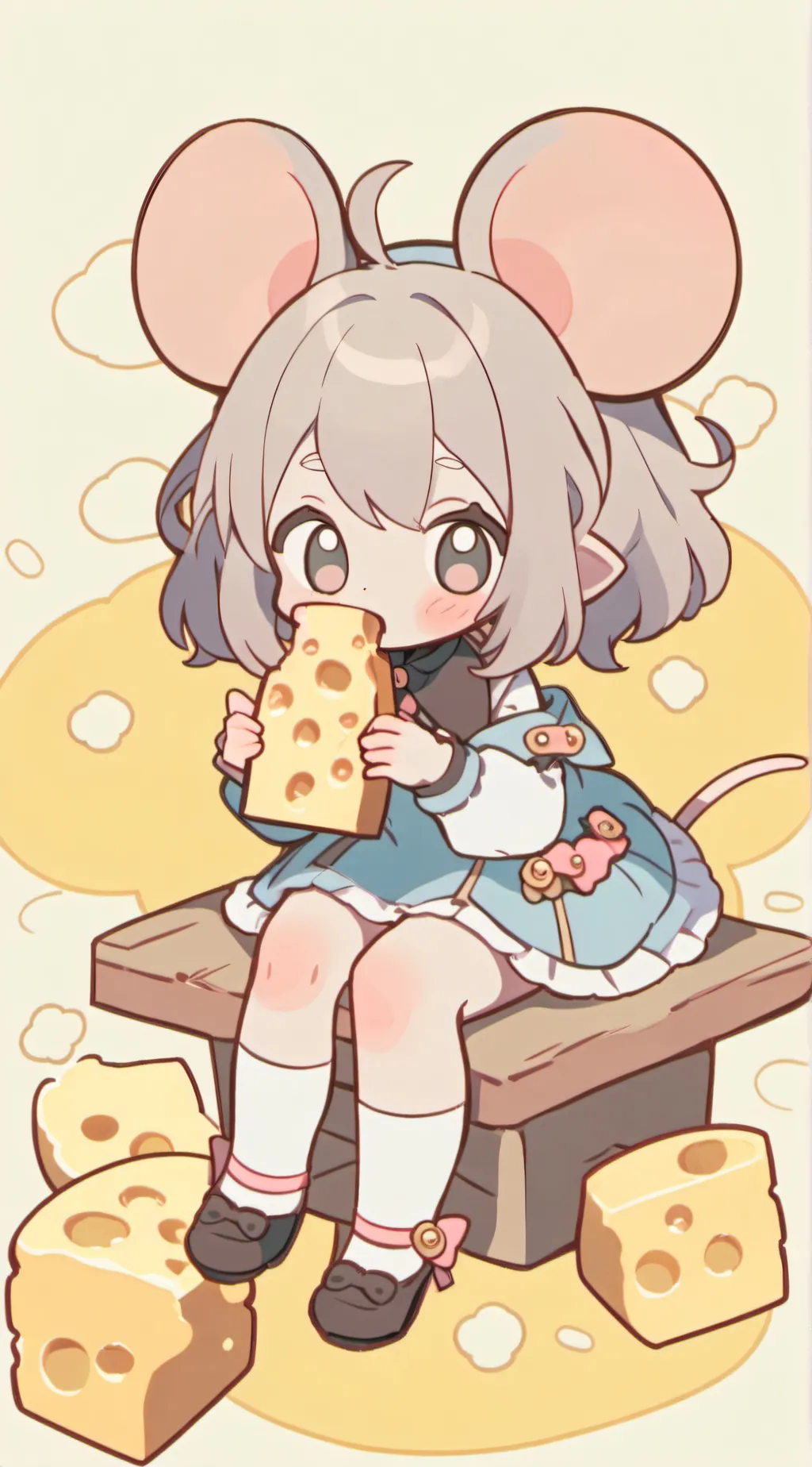 ai character: mya background