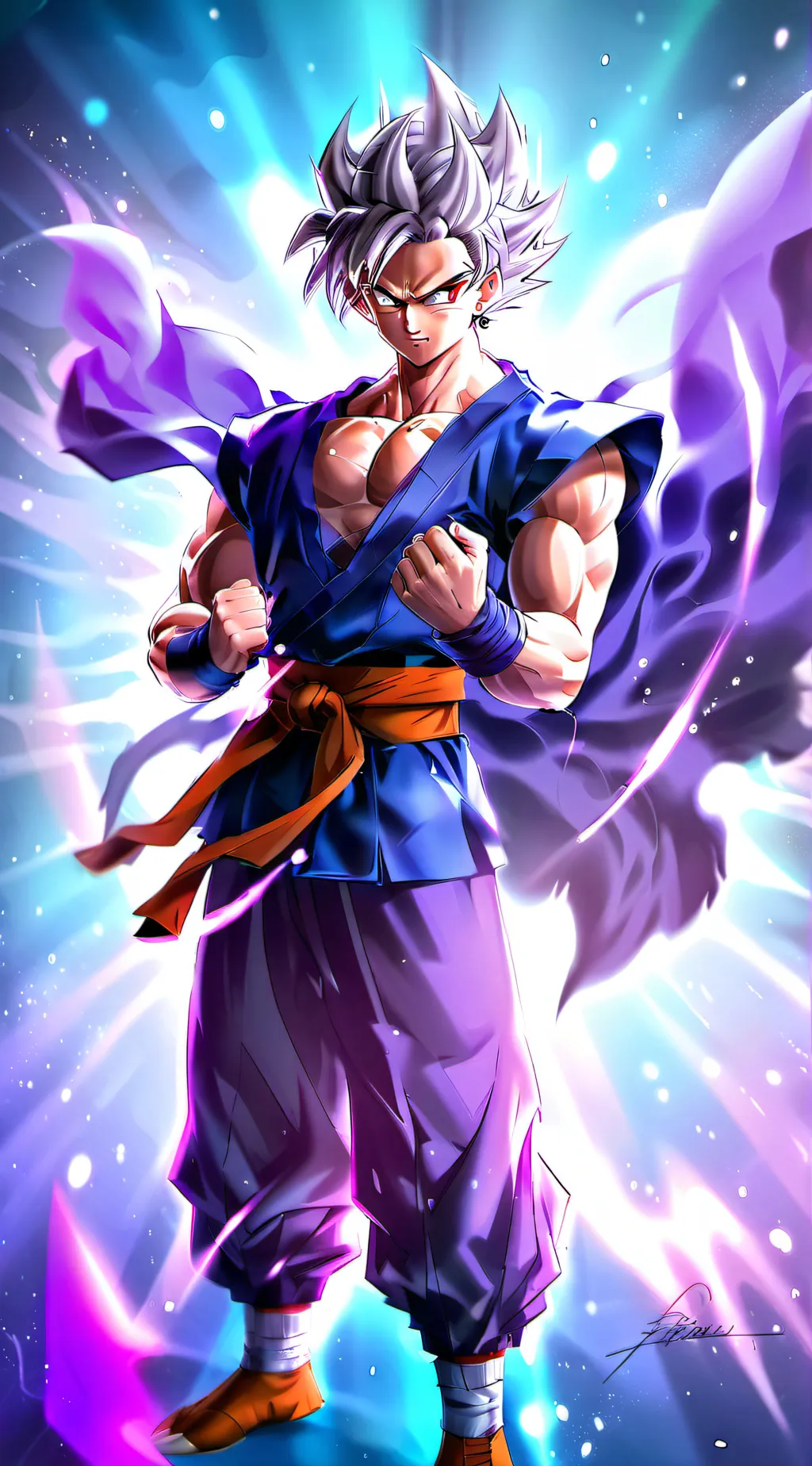 ai character: gohan background