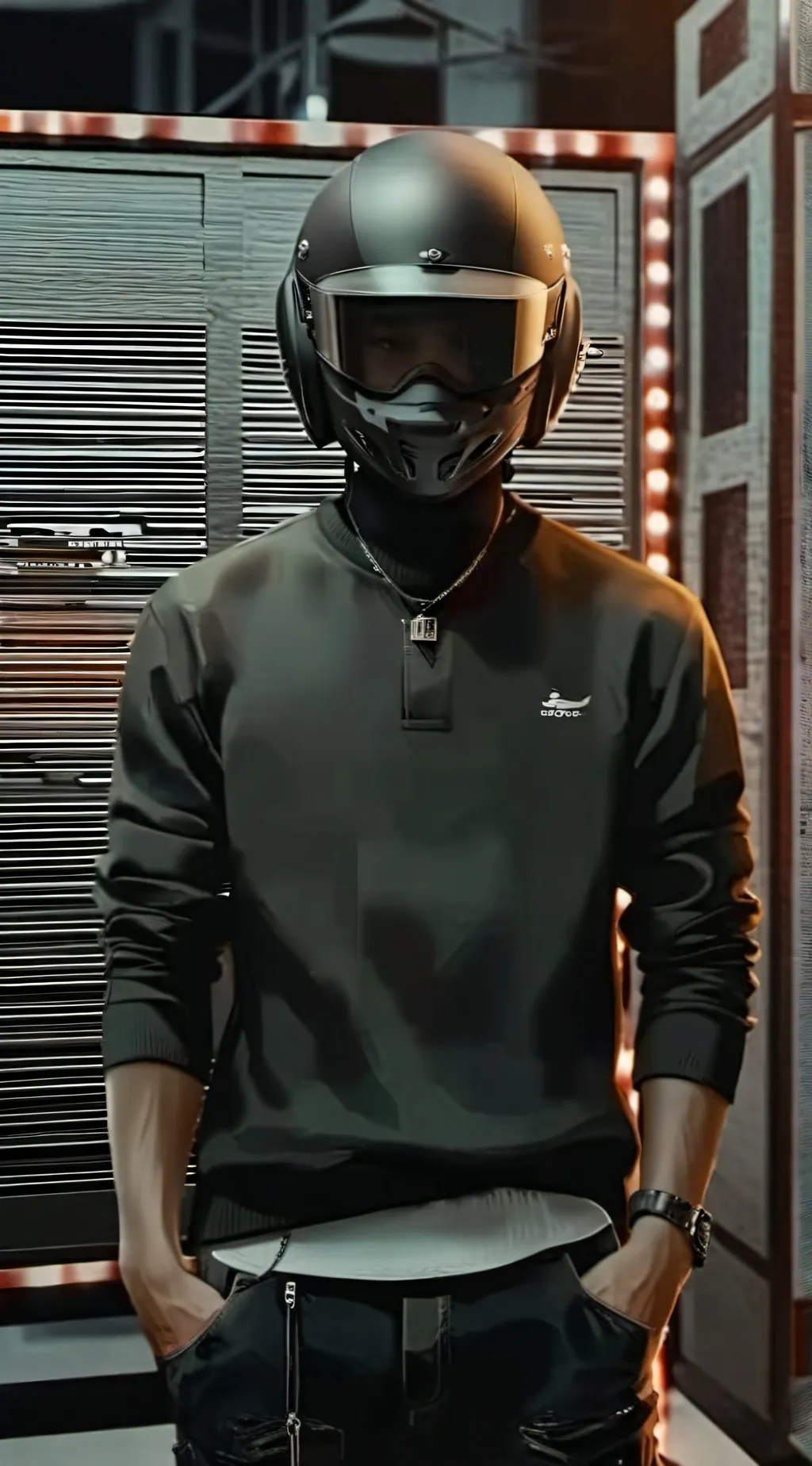 ai character: Kameron  background