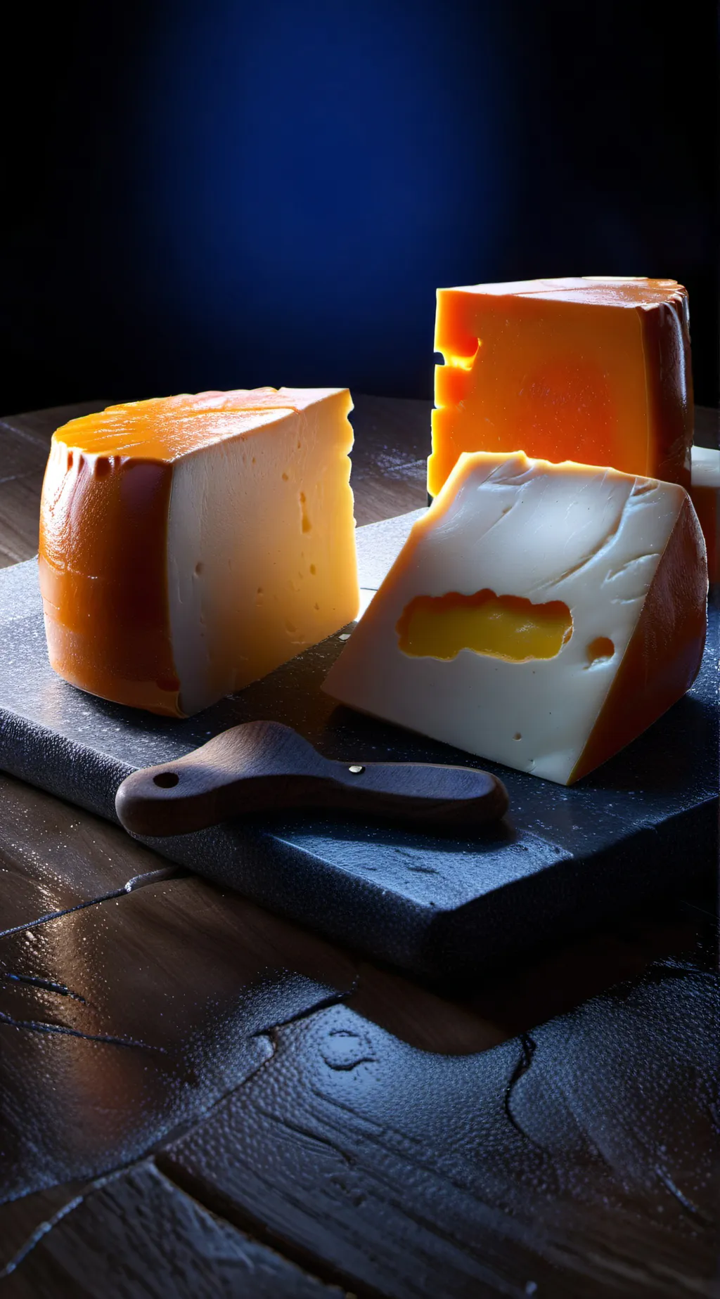 ai character: Cheese background