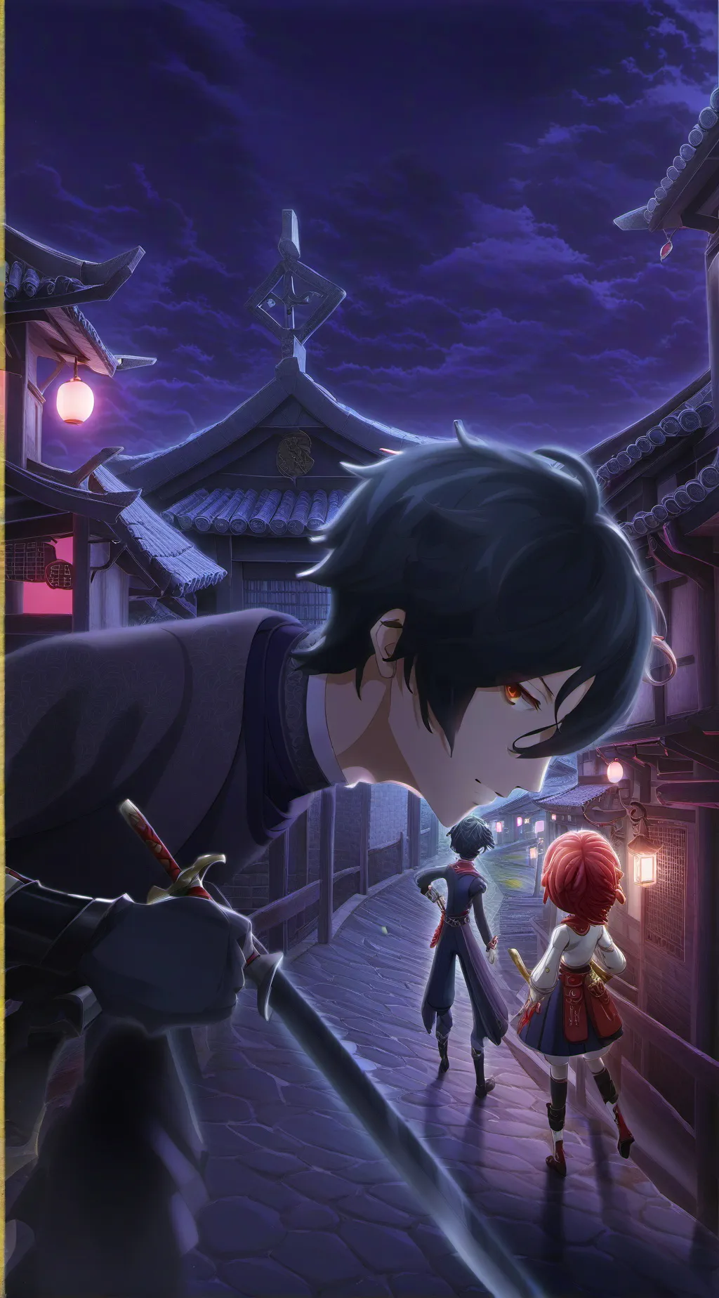 ai character: Alfie melling background