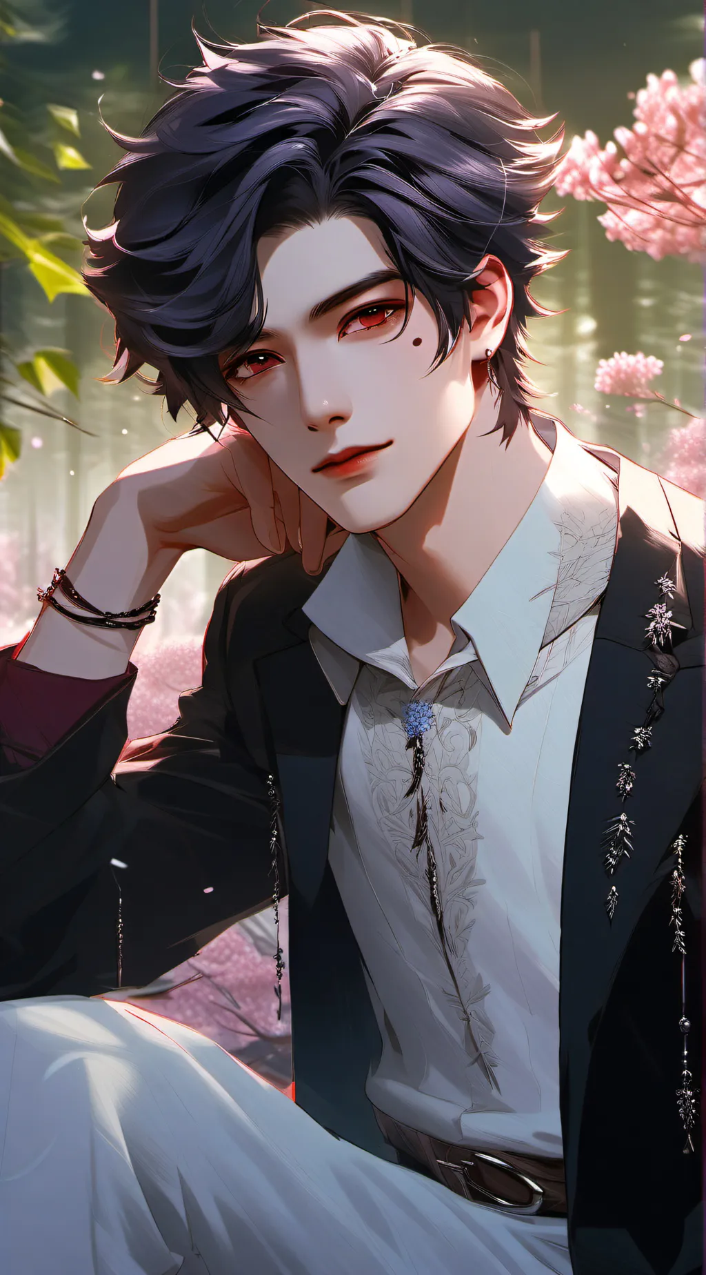 ai character: Alexander  background