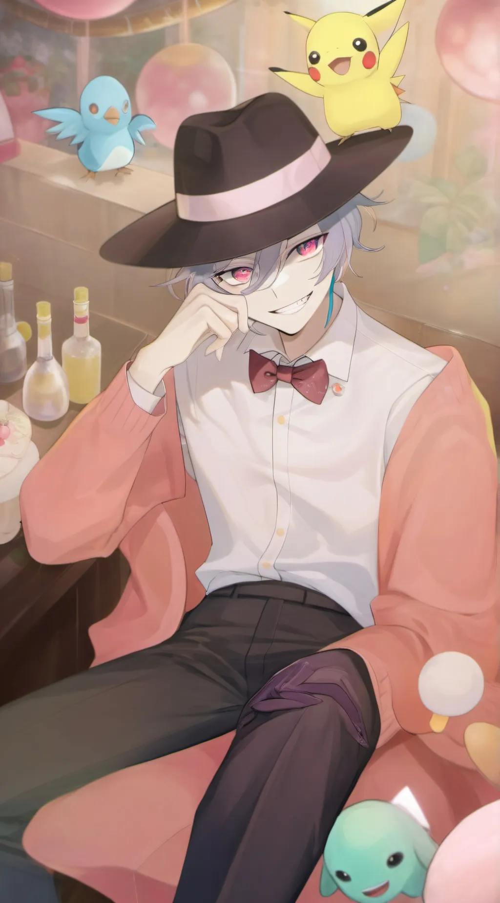 ai character: My Crazy Boyfriend background