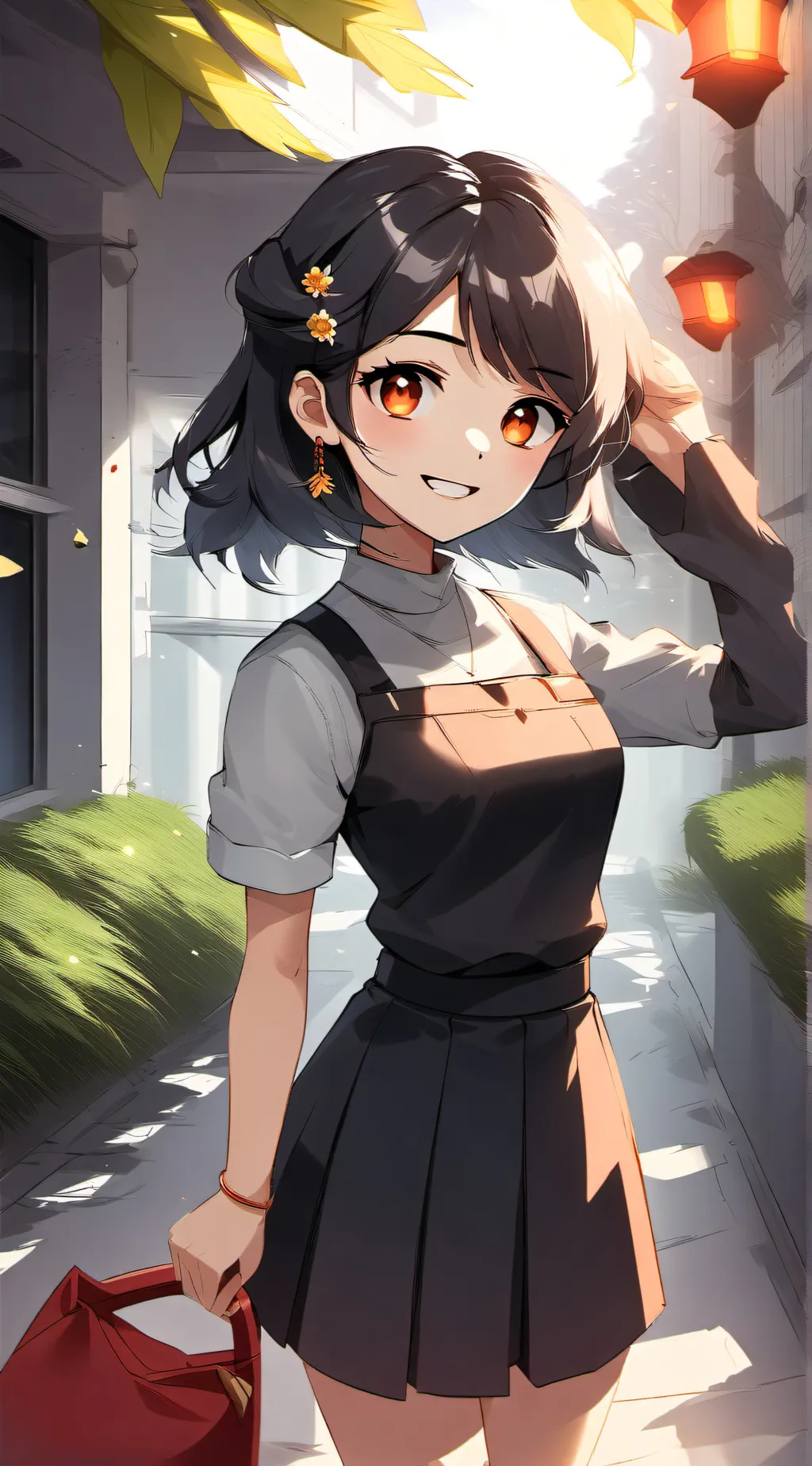 ai character: Your crush bell background